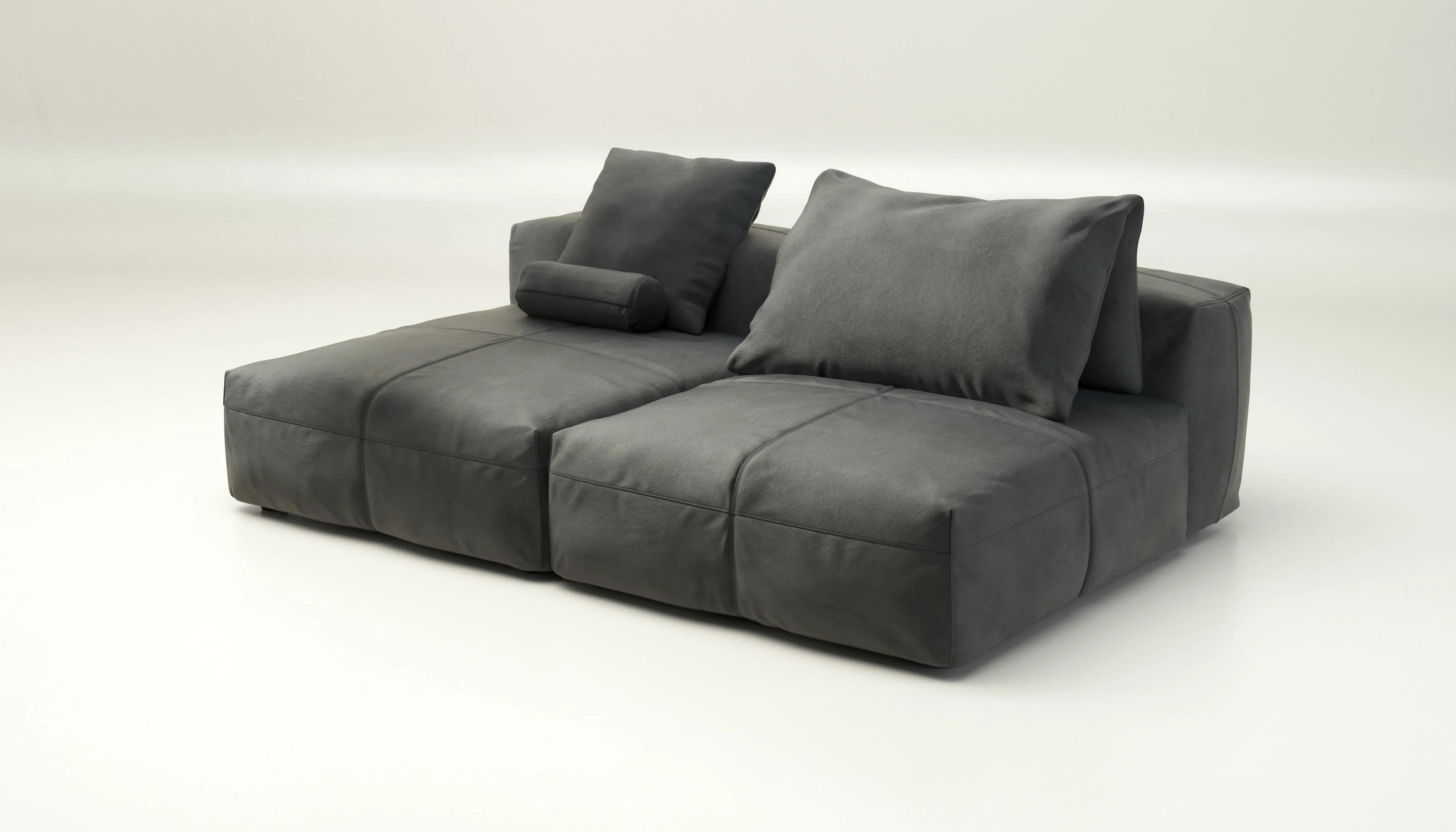 vetsak | Sofa Set 01 XLarge - Leather - Cacao | Modulares Sofa | 3.5 Sitzer - Image 3
