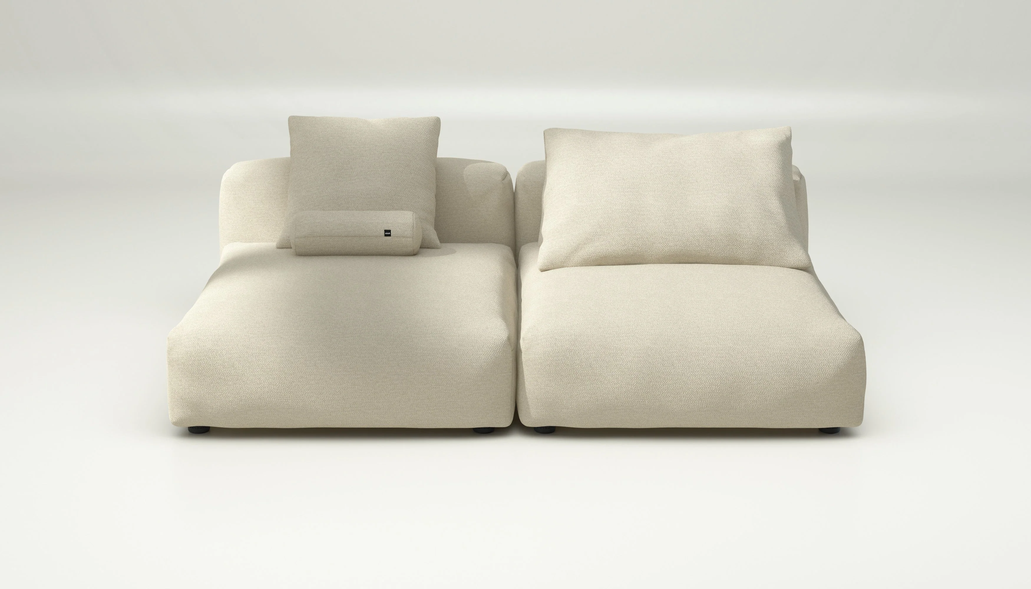vetsak | Sofa Set 01 XLarge - Loop Loop - Duna | Modulares Sofa | 3.5 Sitzer