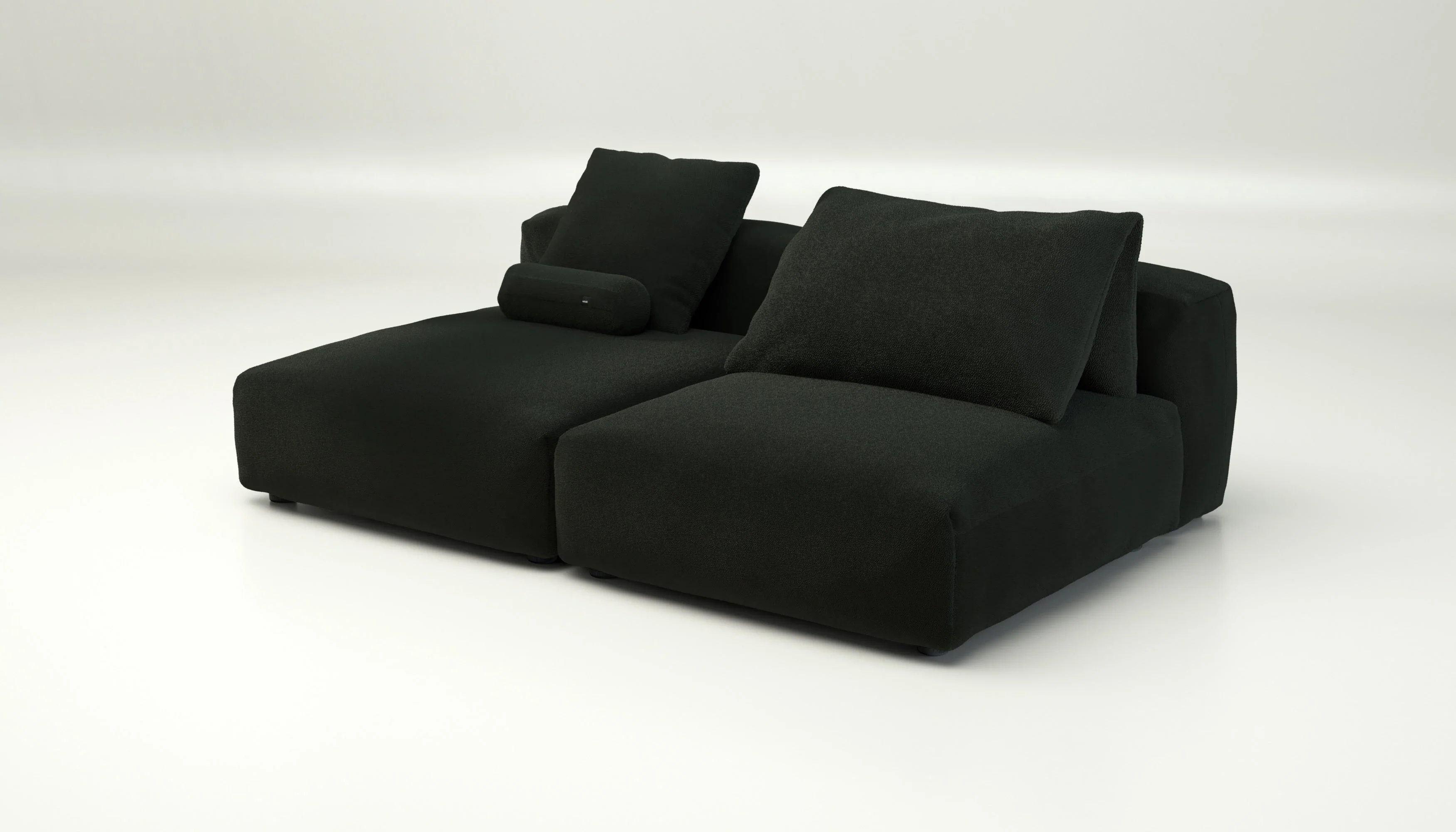 vetsak | Sofa Set 01 XLarge - Loop Loop - Mousse | Modulares Sofa | 3.5 Sitzer - Image 3