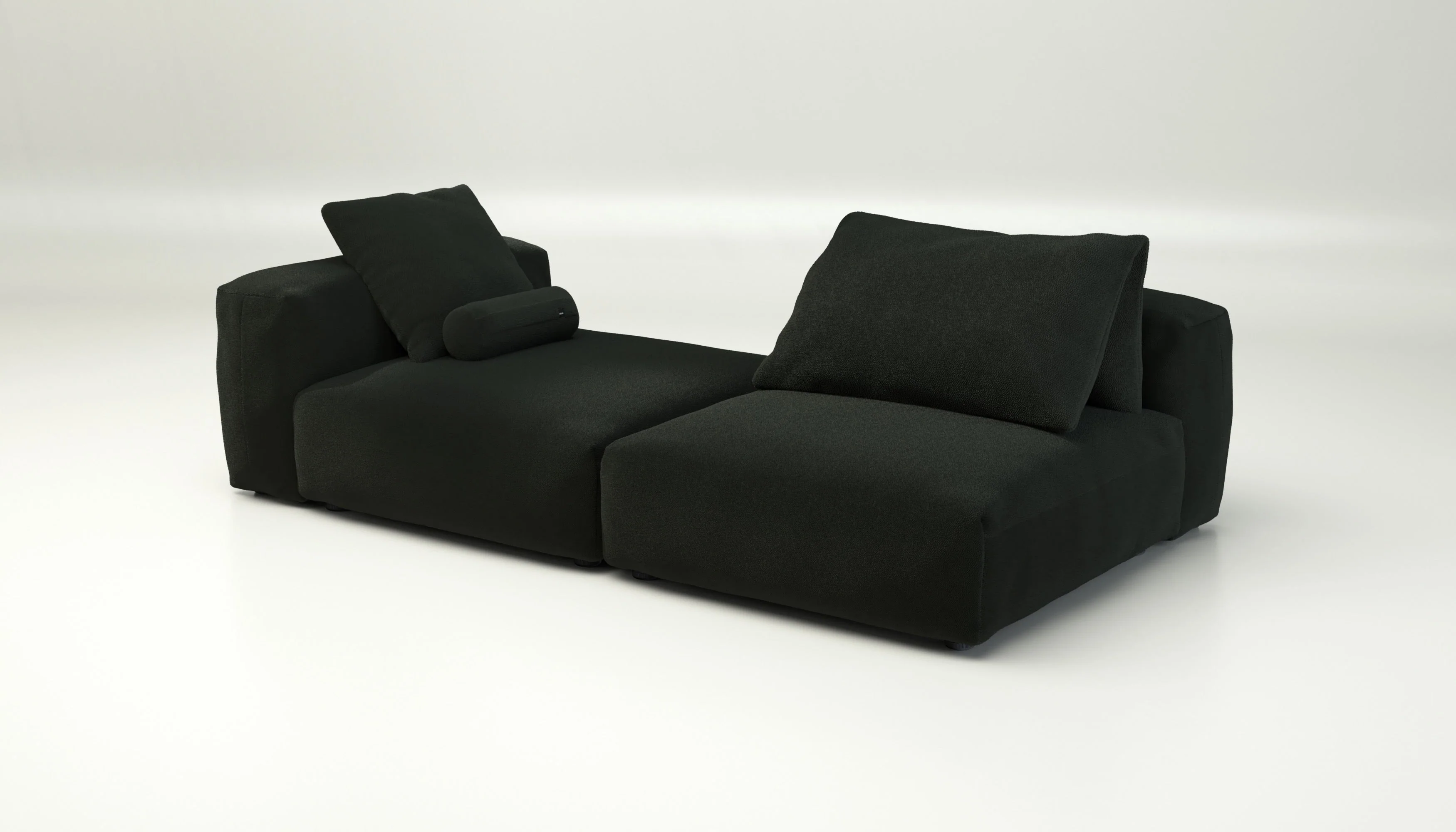 vetsak | Sofa Set 01 XLarge - Loop Loop - Mousse | Modulares Sofa | 3.5 Sitzer - Image 4