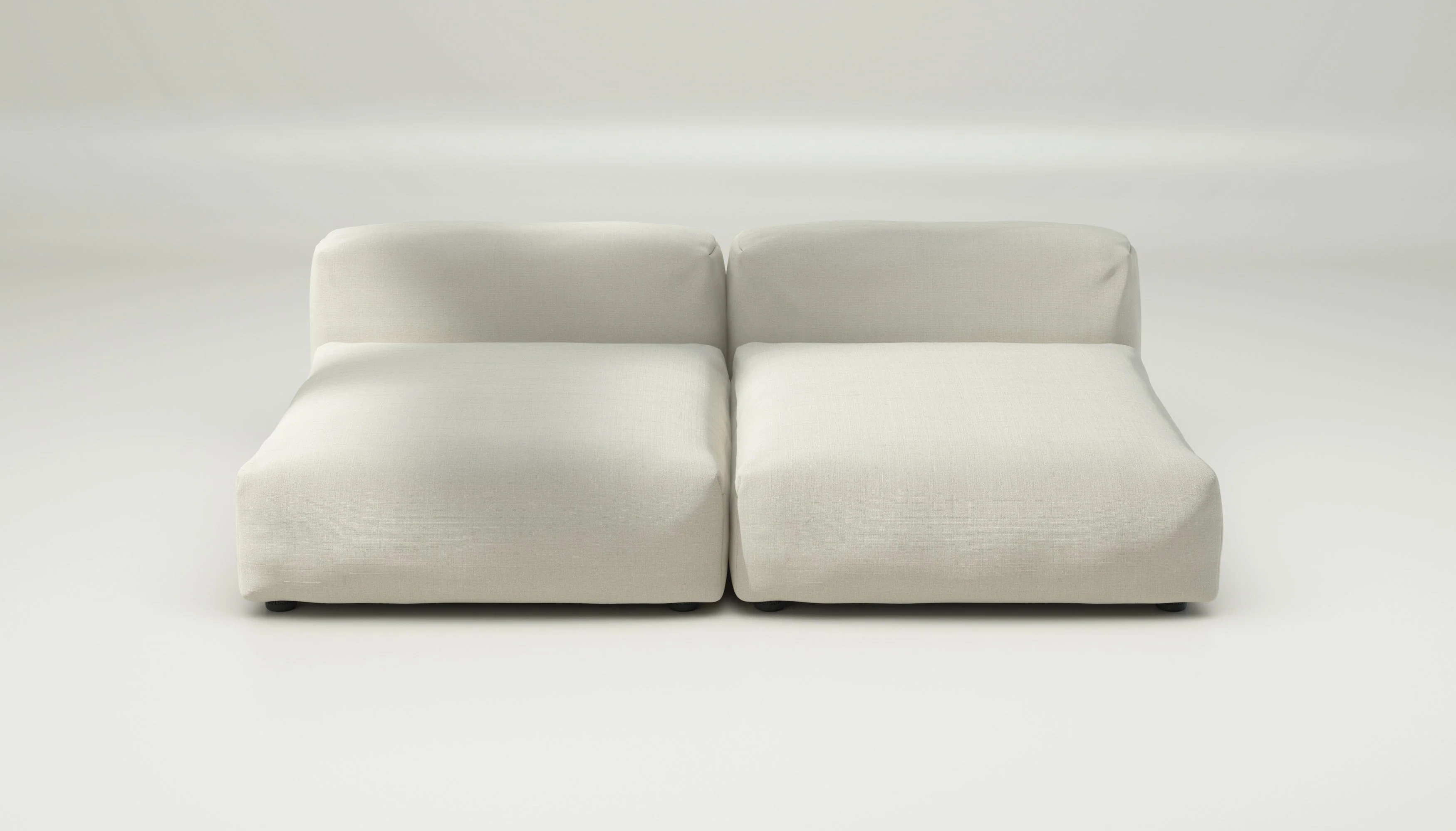 vetsak | Sofa Set 01 XLarge - Pique - Creme | Modulares Sofa | 3.5 Sitzer - Image 2
