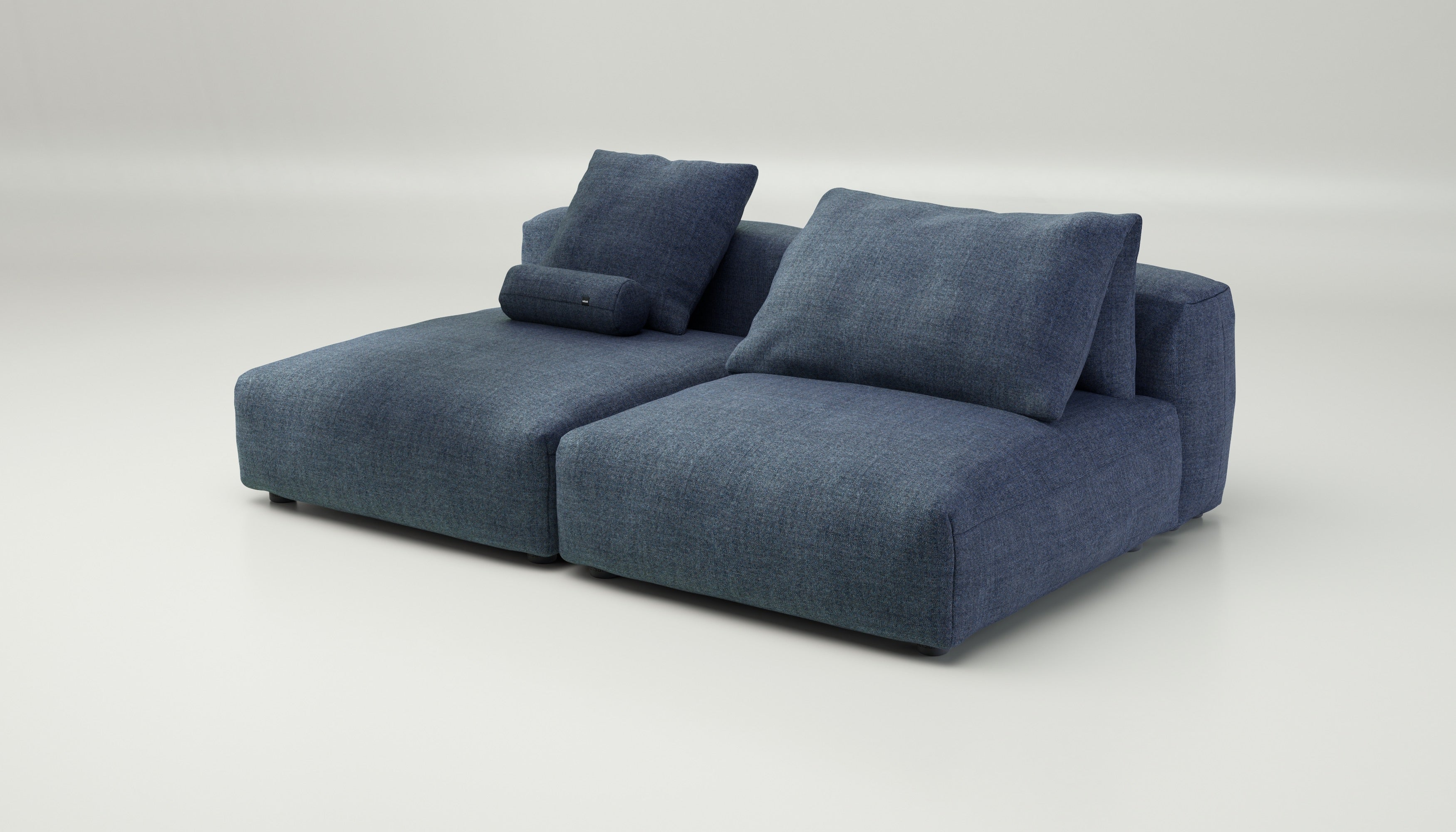 vetsak | Sofa Set 01 XLarge - Pique - Dark Blue | Modular Sofa | 3.5 Seater - Image 3