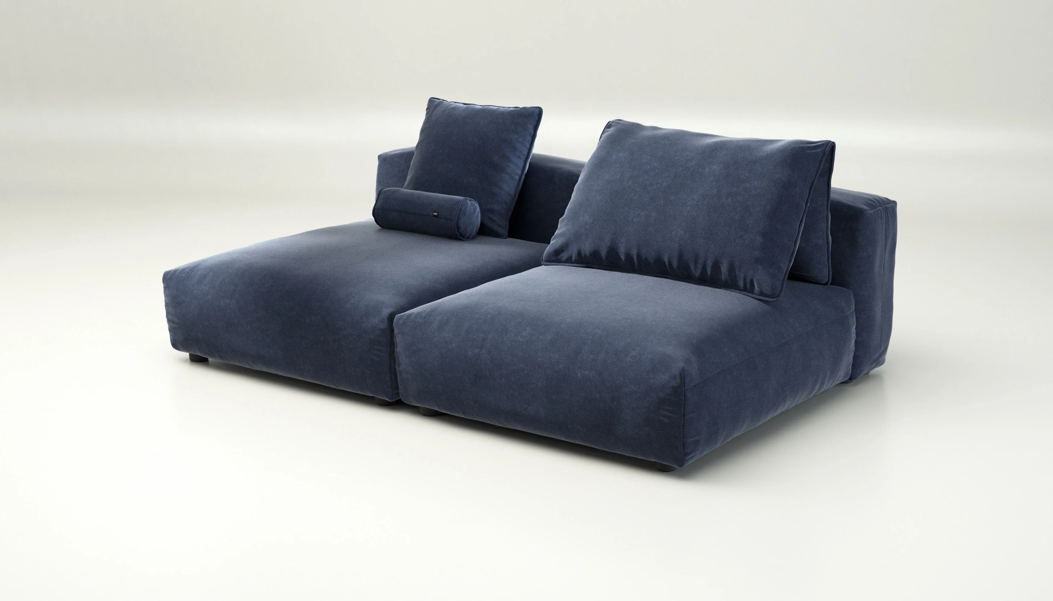 vetsak | Sofa Set 01 XLarge - Suave - Navy | Modulares Sofa | 3.5 Sitzer - Image 3