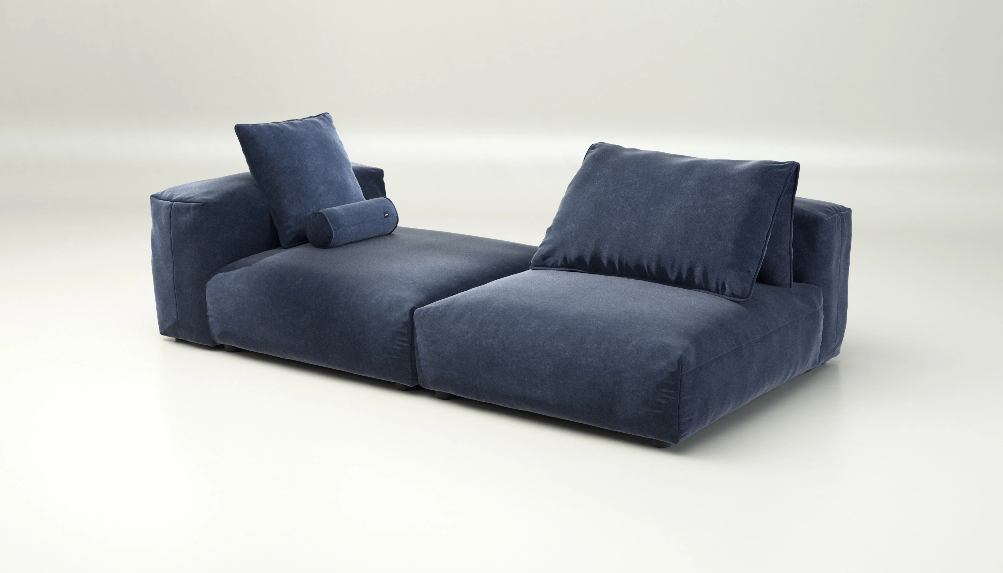 vetsak | Sofa Set 01 XLarge - Suave - Navy | Modulares Sofa | 3.5 Sitzer - Image 4