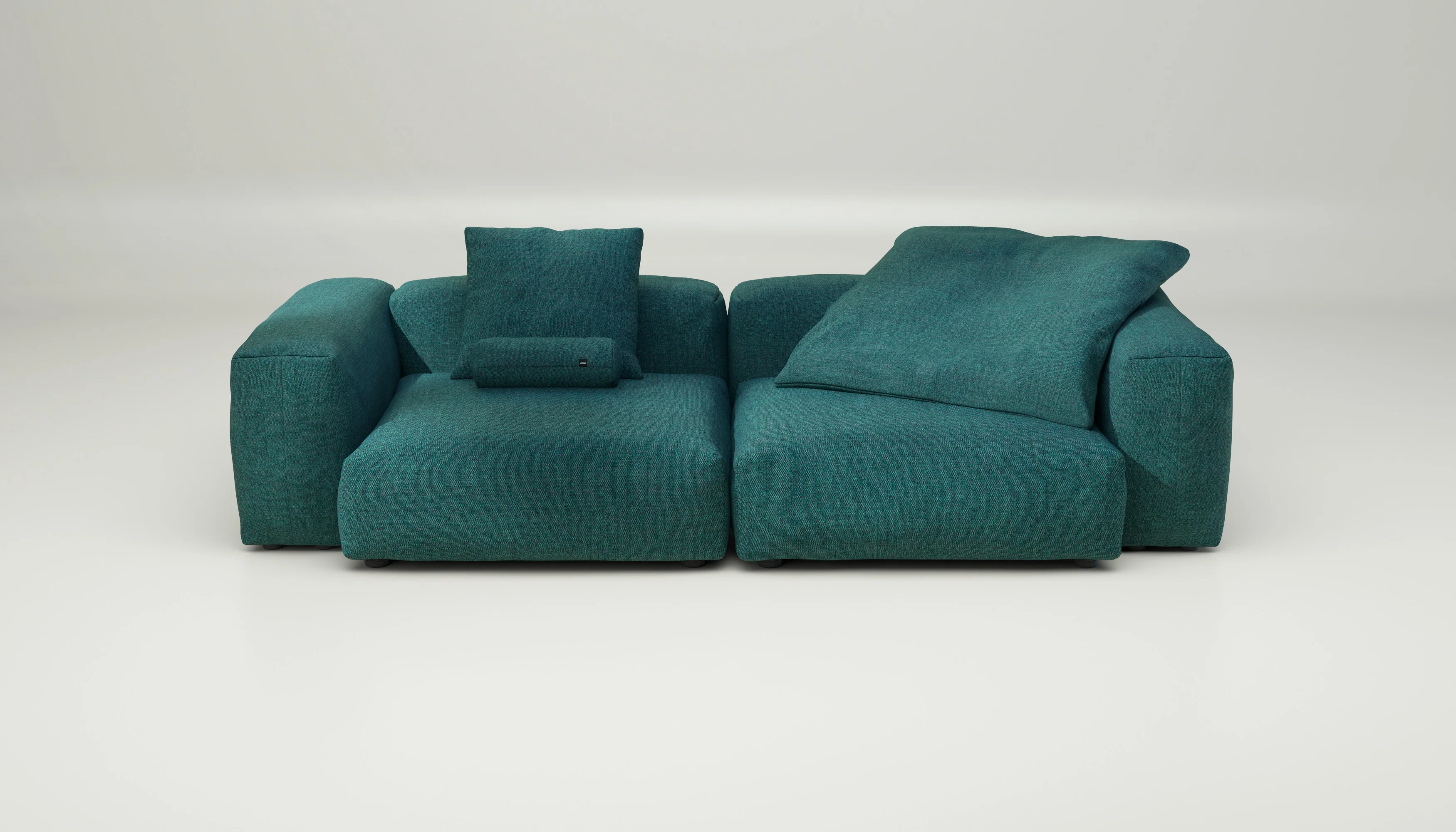 vetsak | Sofa Set 02 Large - Pique - Cedar | Modular Sofa | 3.5 Seater | Big Sofa