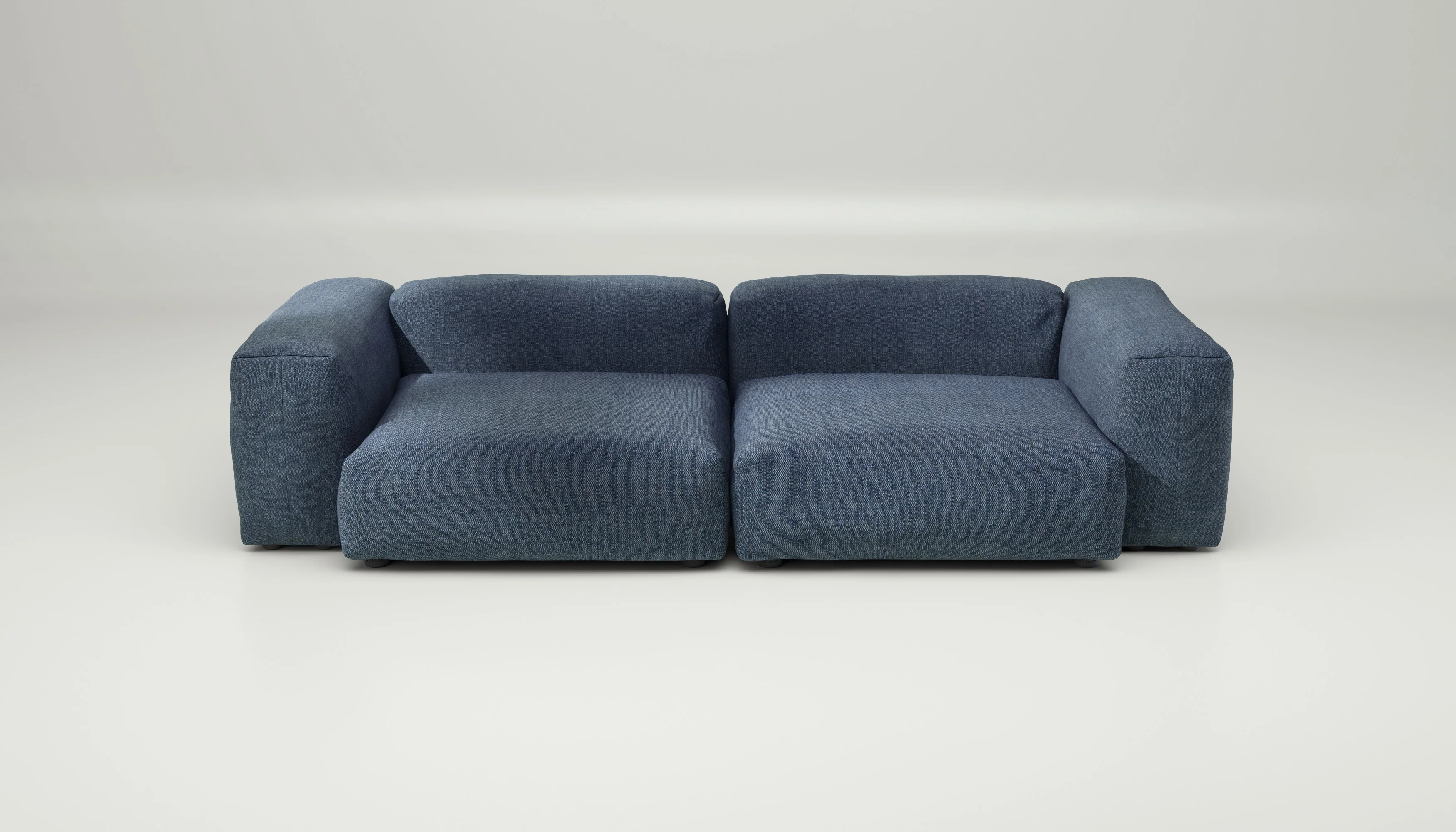 vetsak | Sofa Set 02 Large - Pique - Dark Blue | Modular Sofa | 3.5 Seater | Big Sofa - Image 2