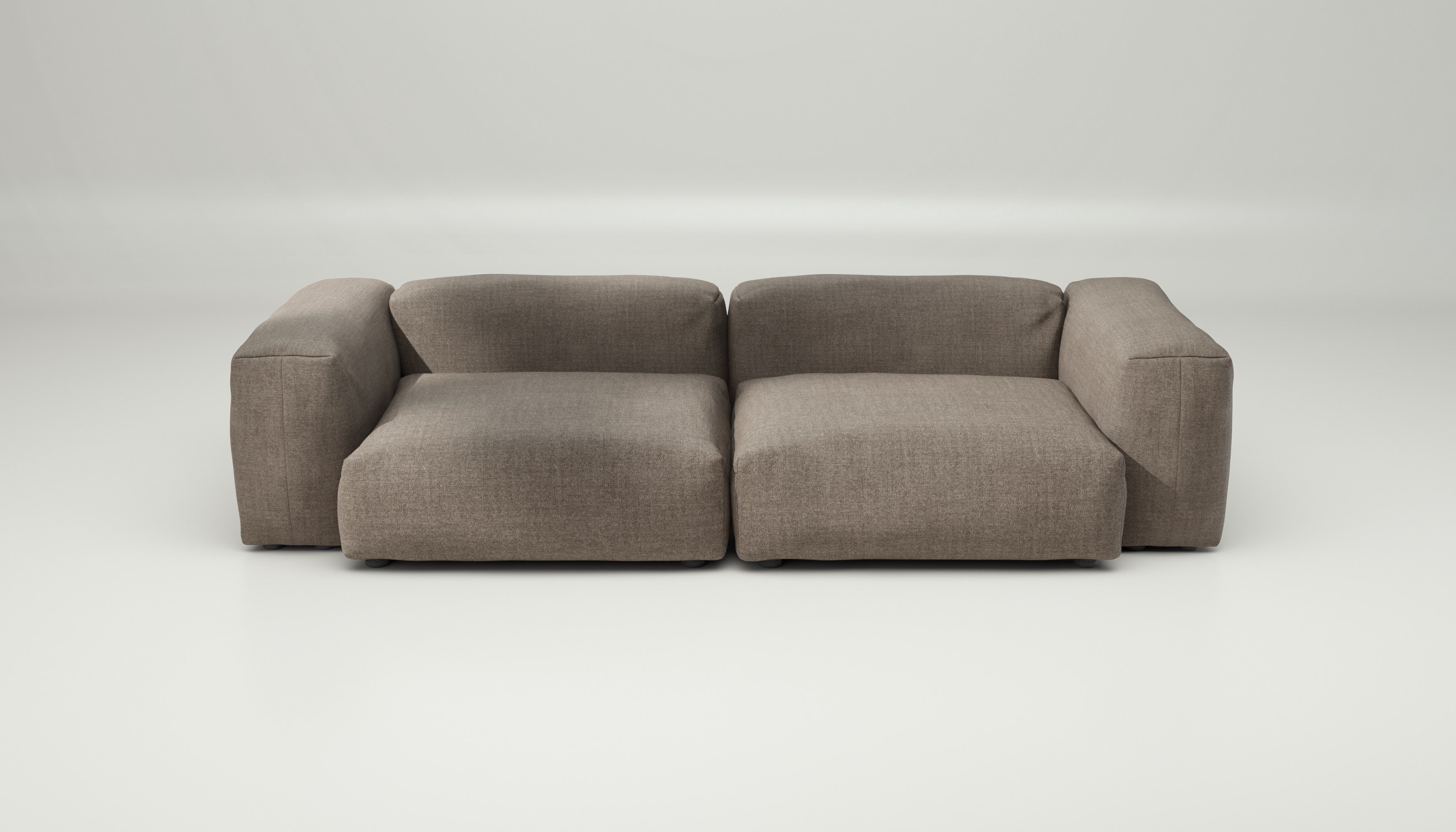 vetsak | Sofa Set 02 Large - Pique - Stone | Modular Sofa | 3.5 Seater | Big Sofa - Image 2