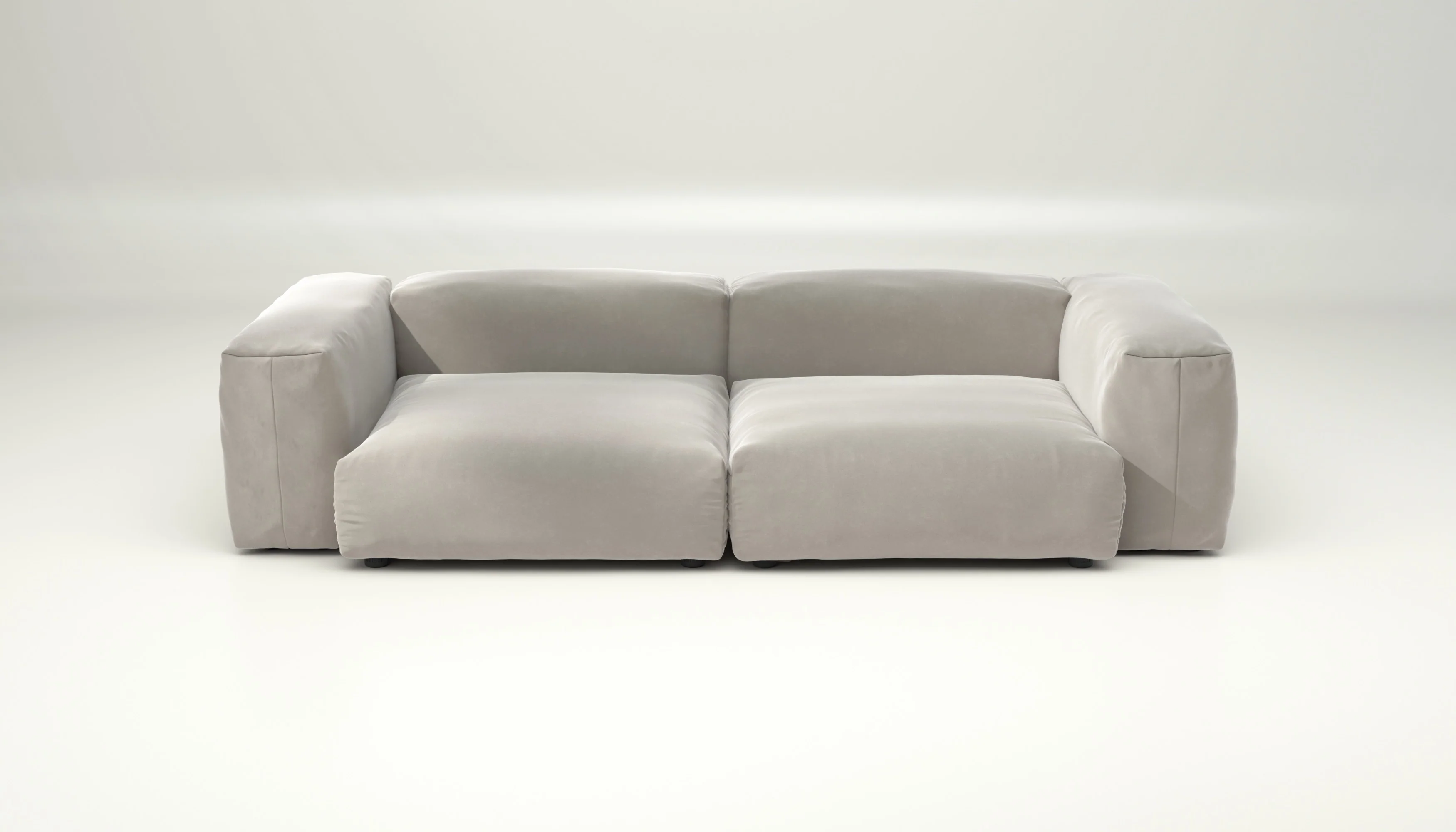 vetsak | Sofa Set 02 Large - Suave - Clay | Modulares Sofa | 3.5 Sitzer | Big Sofa - Image 2