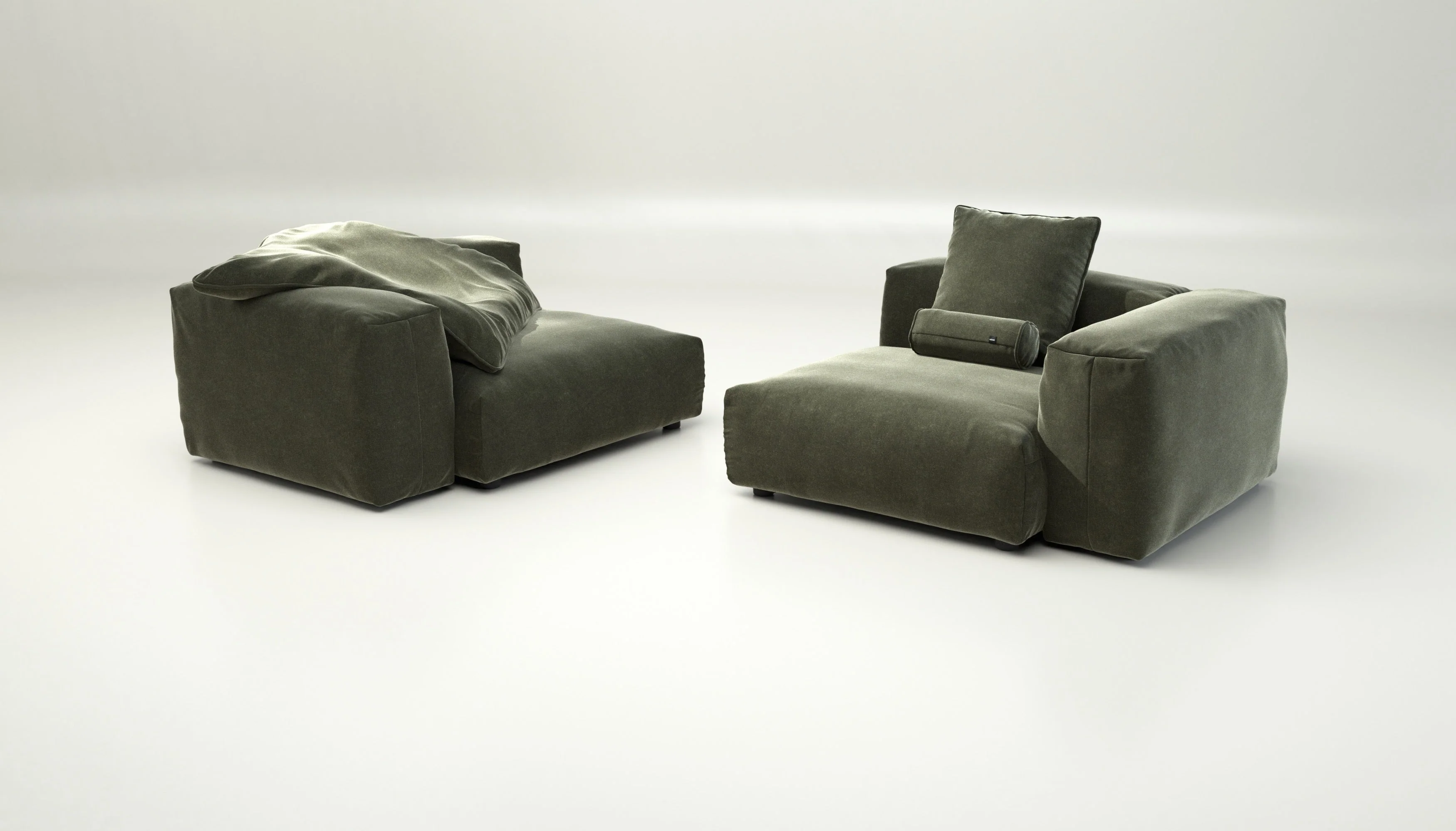 vetsak | Sofa Set 02 Large - Suave - Pine | Modulares Sofa | 3.5 Sitzer | Big Sofa - Image 4