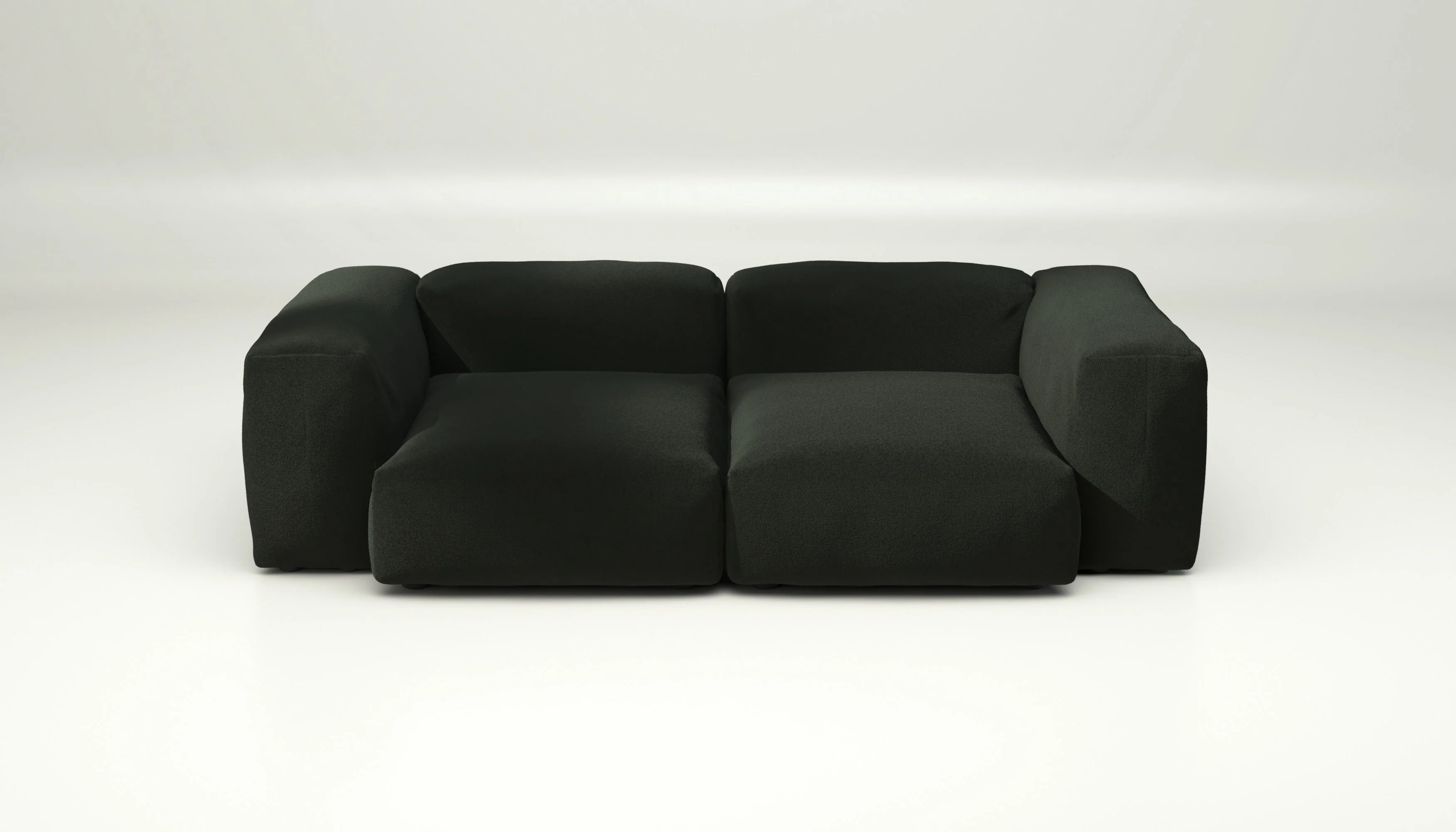 vetsak | Sofa Set 02 Medium - Loop Loop - Mousse | Modulares Sofa | 2.5 Sitzer | Big Sofa - Image 2