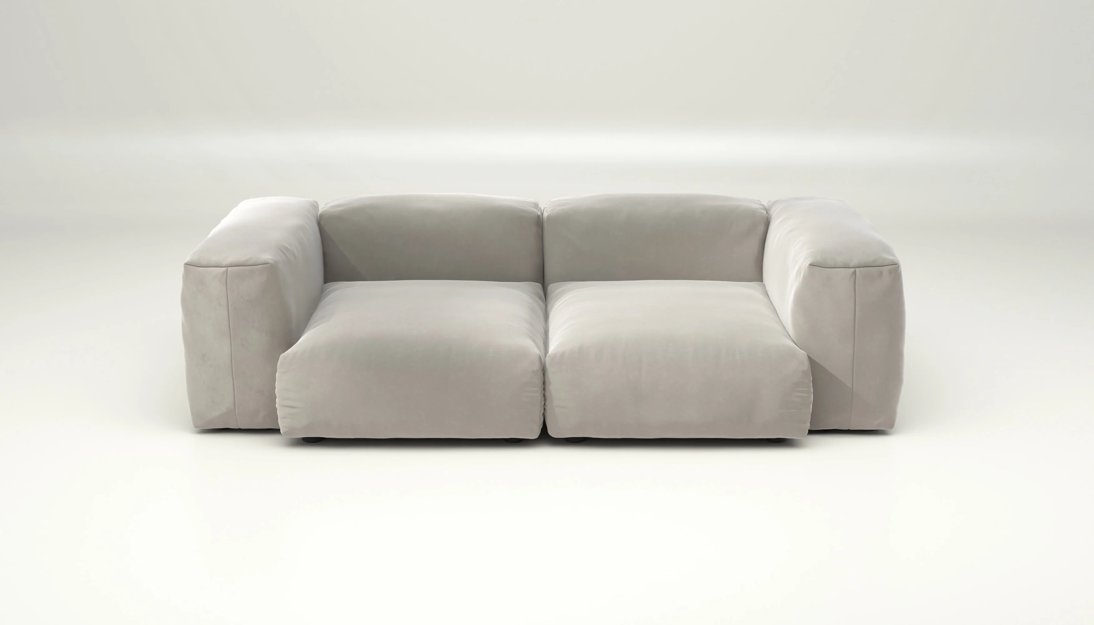 vetsak | Sofa Set 02 Medium - Suave - Clay | Modulares Sofa | 2.5 Sitzer | Big Sofa - Image 2
