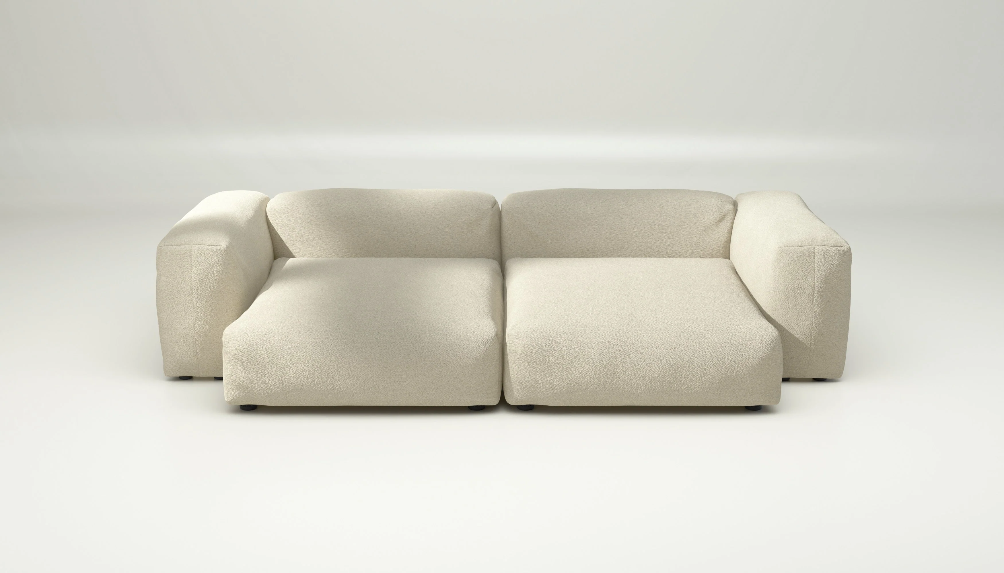vetsak | Sofa Set 02 XLarge - Loop Loop - Duna | Modulares Sofa | 3.5 Sitzer | Big Sofa - Image 2