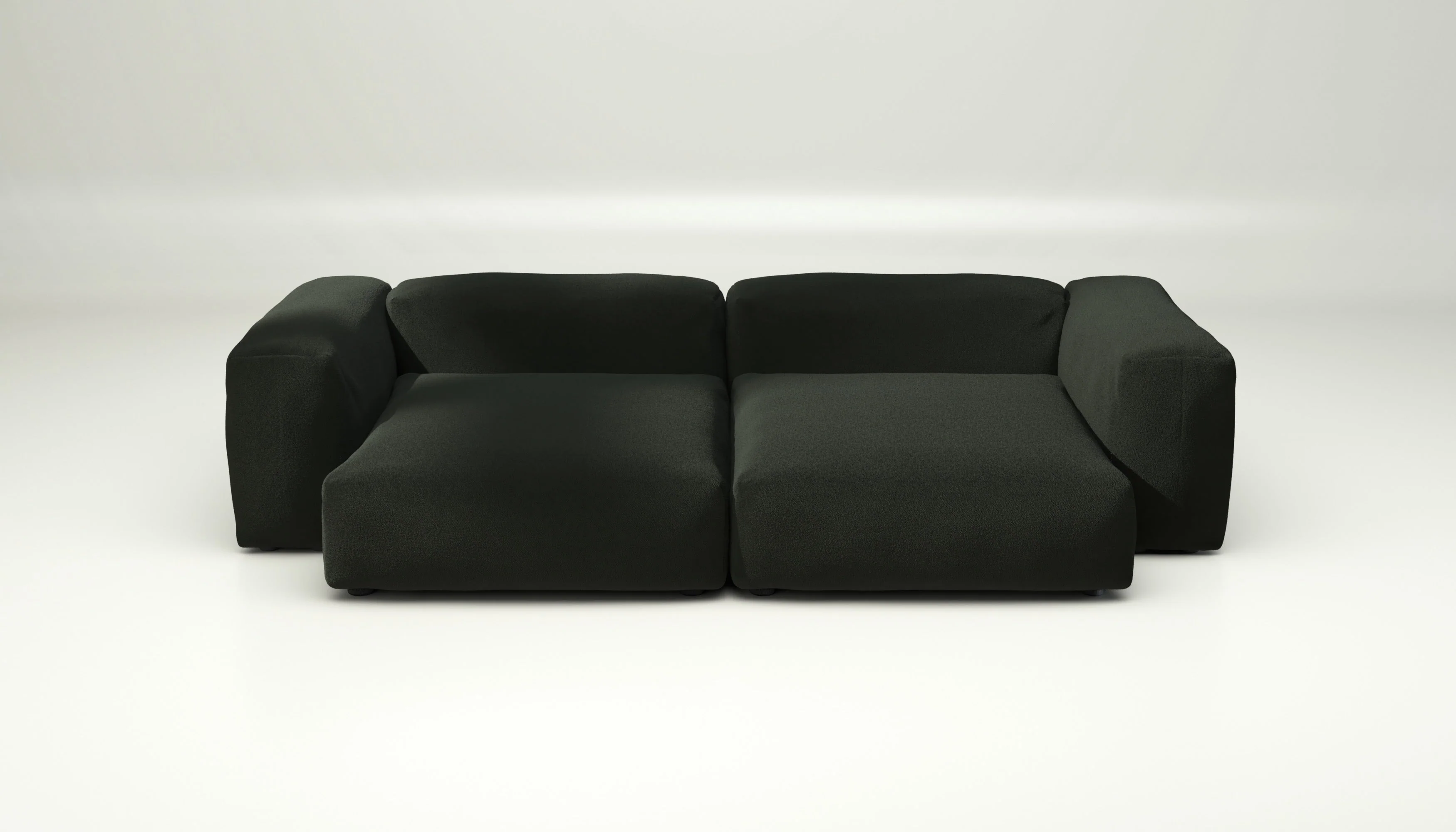 vetsak | Sofa Set 02 XLarge - Loop Loop - Mousse | Modulares Sofa | 3.5 Sitzer | Big Sofa - Image 2