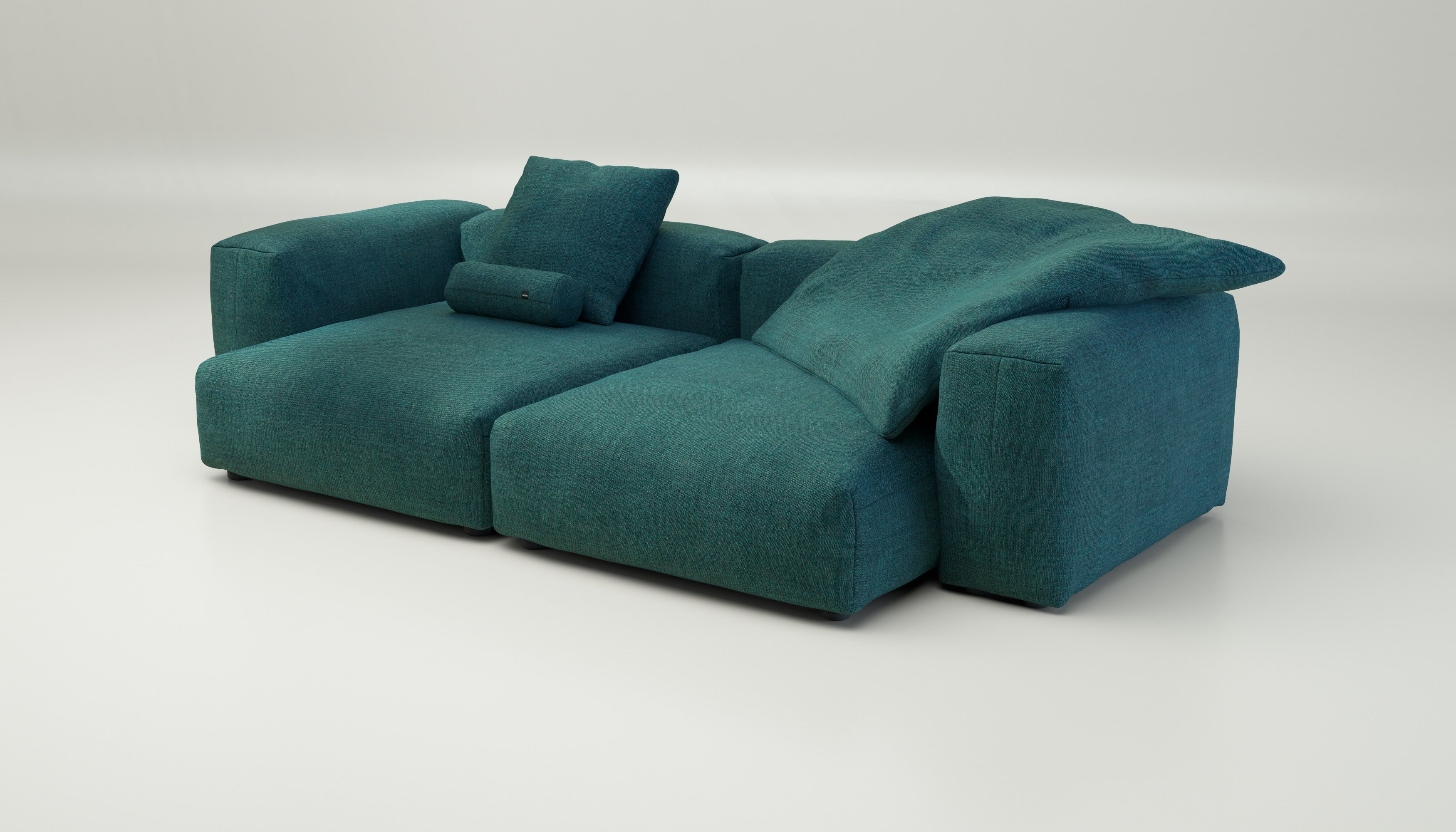 vetsak | Sofa Set 02 XLarge - Pique - Cedar | Modular Sofa | 3.5 Seater | Big Sofa - Image 3