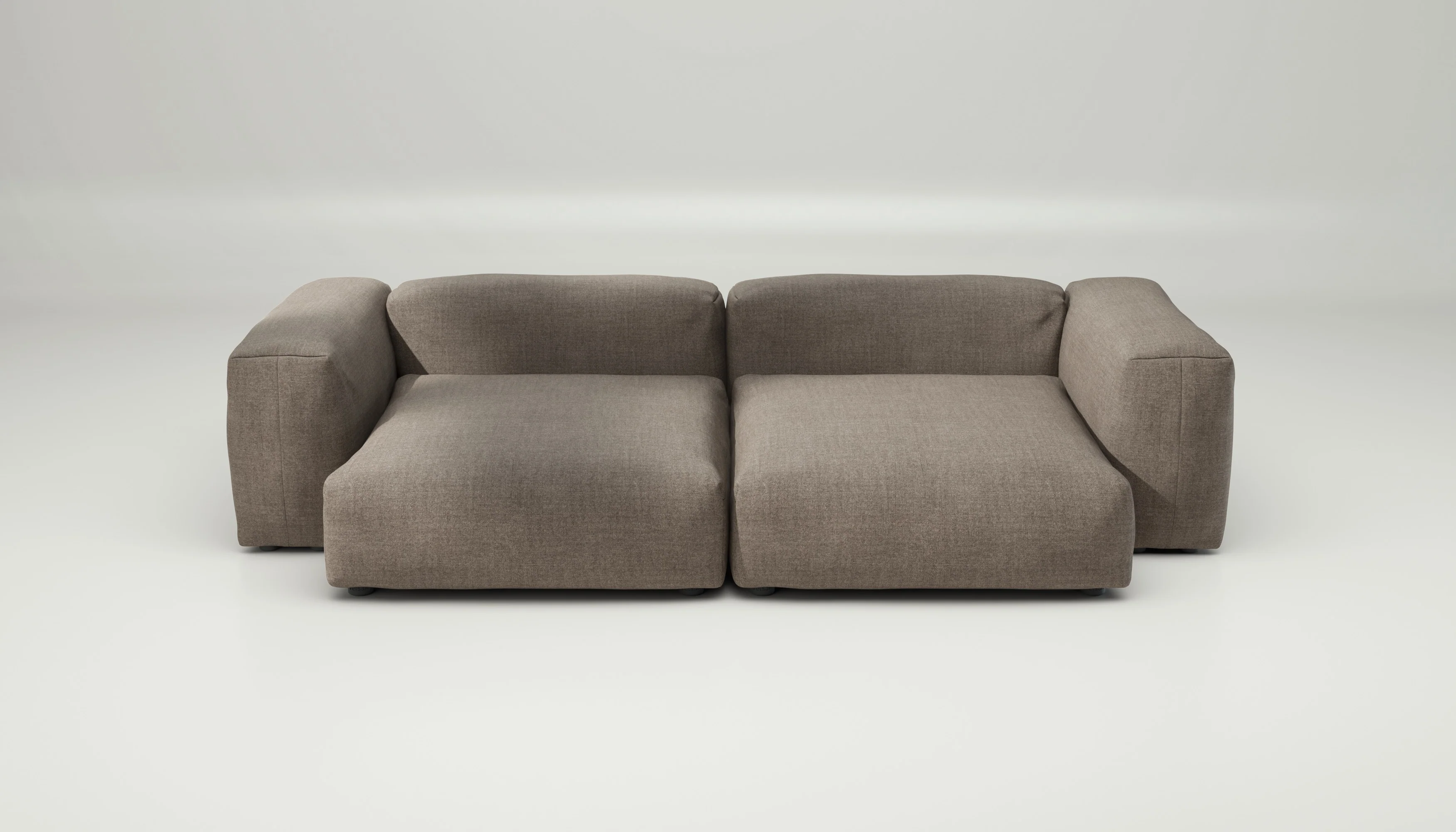 vetsak | Sofa Set 02 XLarge - Pique - Stone | Modular Sofa | 3.5 Seater | Big Sofa - Image 2