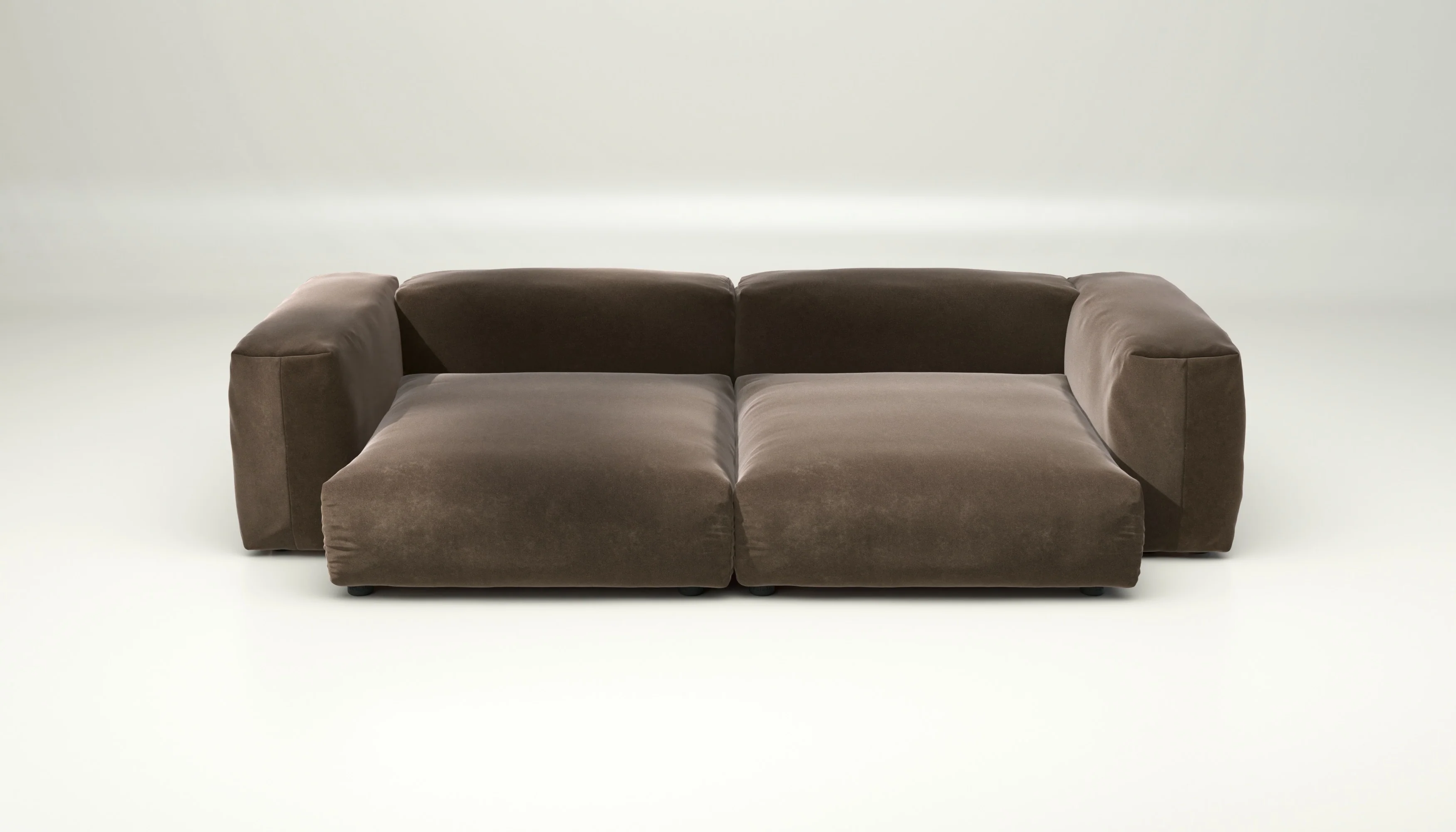 vetsak | Sofa Set 02 XLarge - Suave - Espresso | Modulares Sofa | 3.5 Sitzer | Big Sofa - Image 2