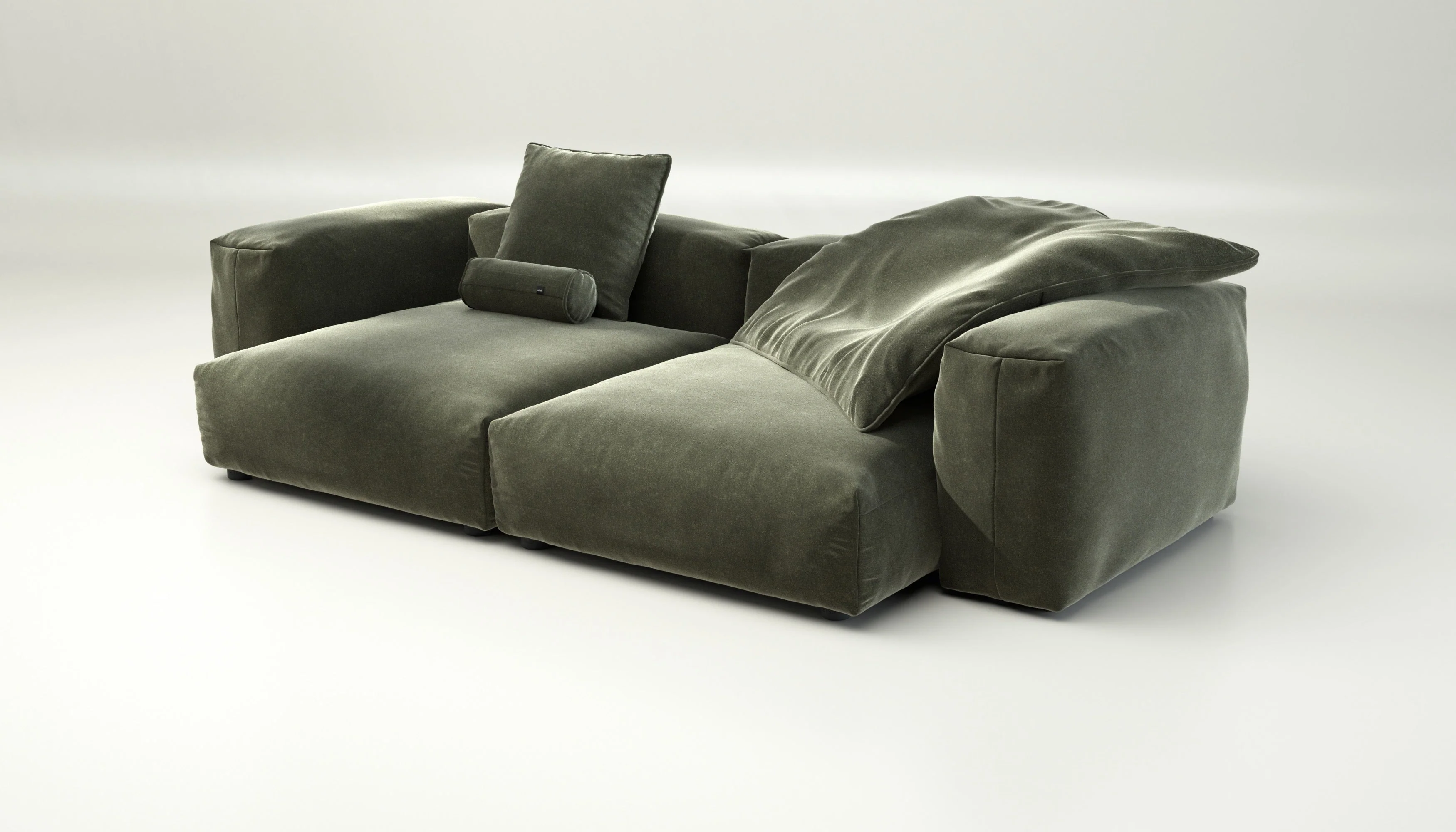 vetsak | Sofa Set 02 XLarge - Suave - Pine | Modulares Sofa | 3.5 Sitzer | Big Sofa - Image 3
