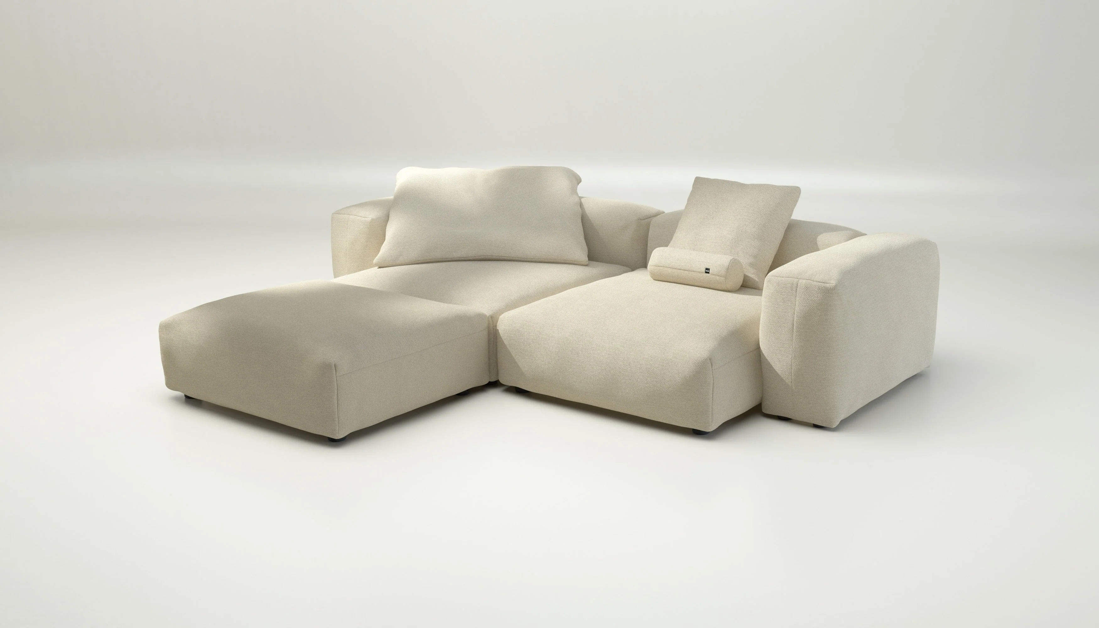 vetsak | Sofa Set 03 - Loop Loop - Duna | Modulares Sofa | 3.5 Sitzer | Big Sofa | Ecksofa - Image 3