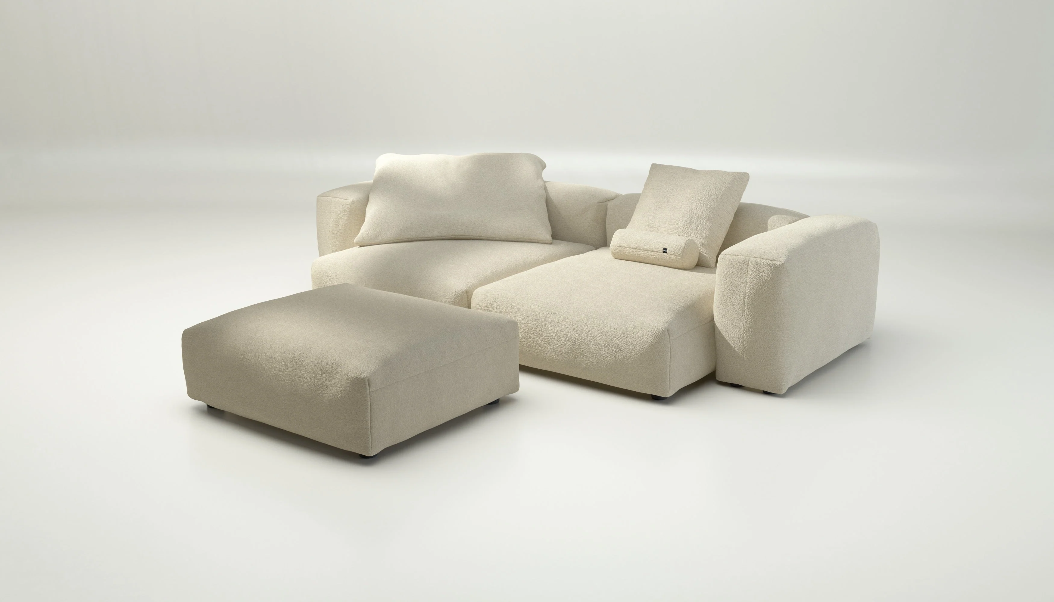 vetsak | Sofa Set 03 - Loop Loop - Duna | Modulares Sofa | 3.5 Sitzer | Big Sofa | Ecksofa - Image 4