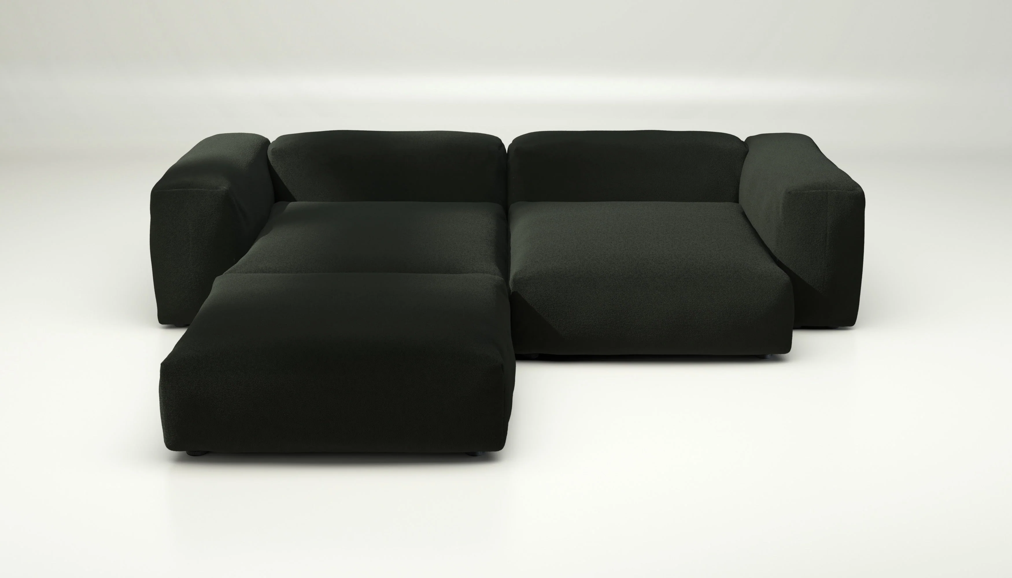 vetsak | Sofa Set 03 - Loop Loop - Mousse | Modulares Sofa | 3.5 Sitzer | Big Sofa | Ecksofa - Image 2