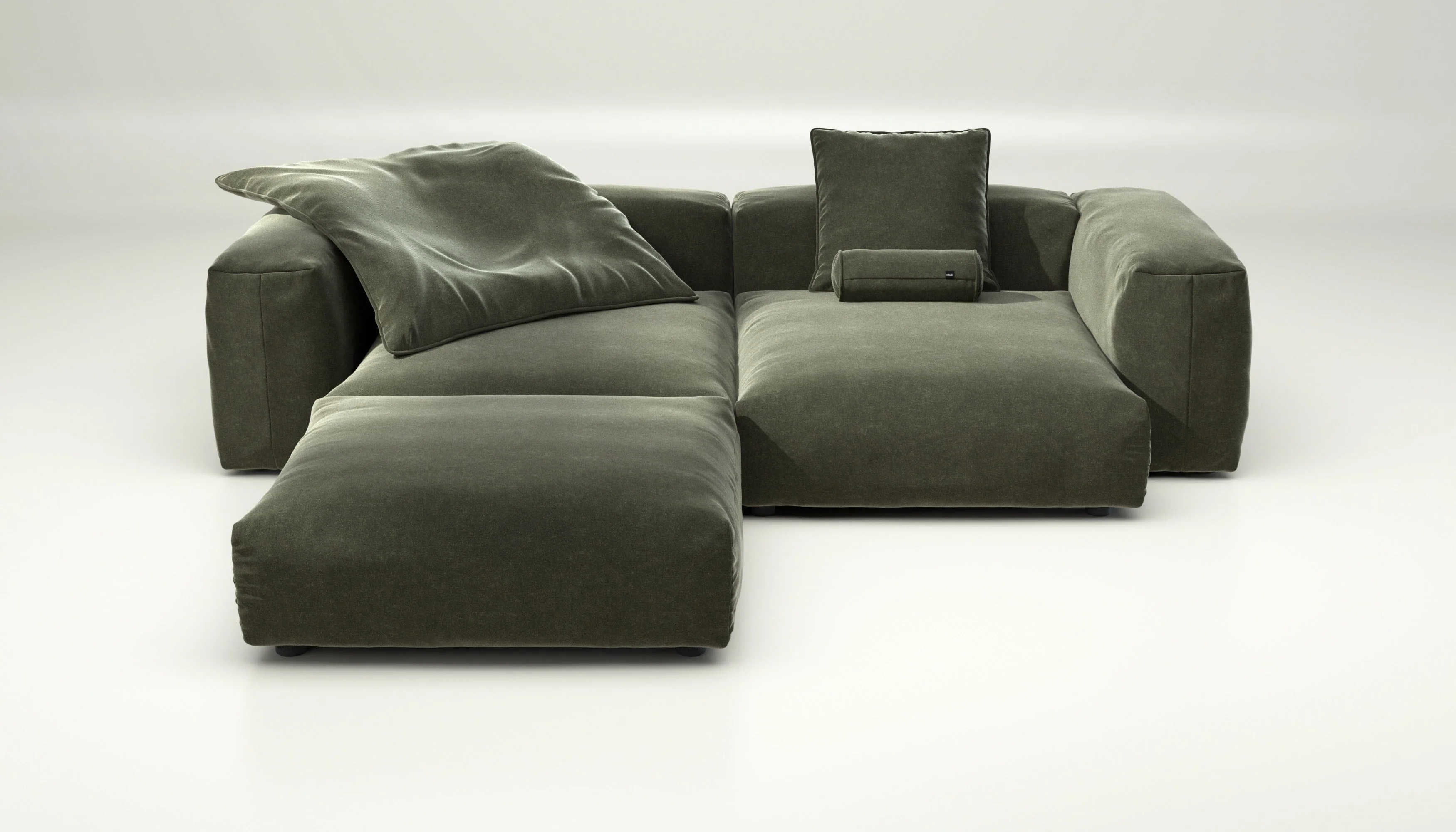 vetsak | Sofa Set 03 - Suave - Pine | Modulares Sofa | 3.5 Sitzer | Big Sofa | Ecksofa