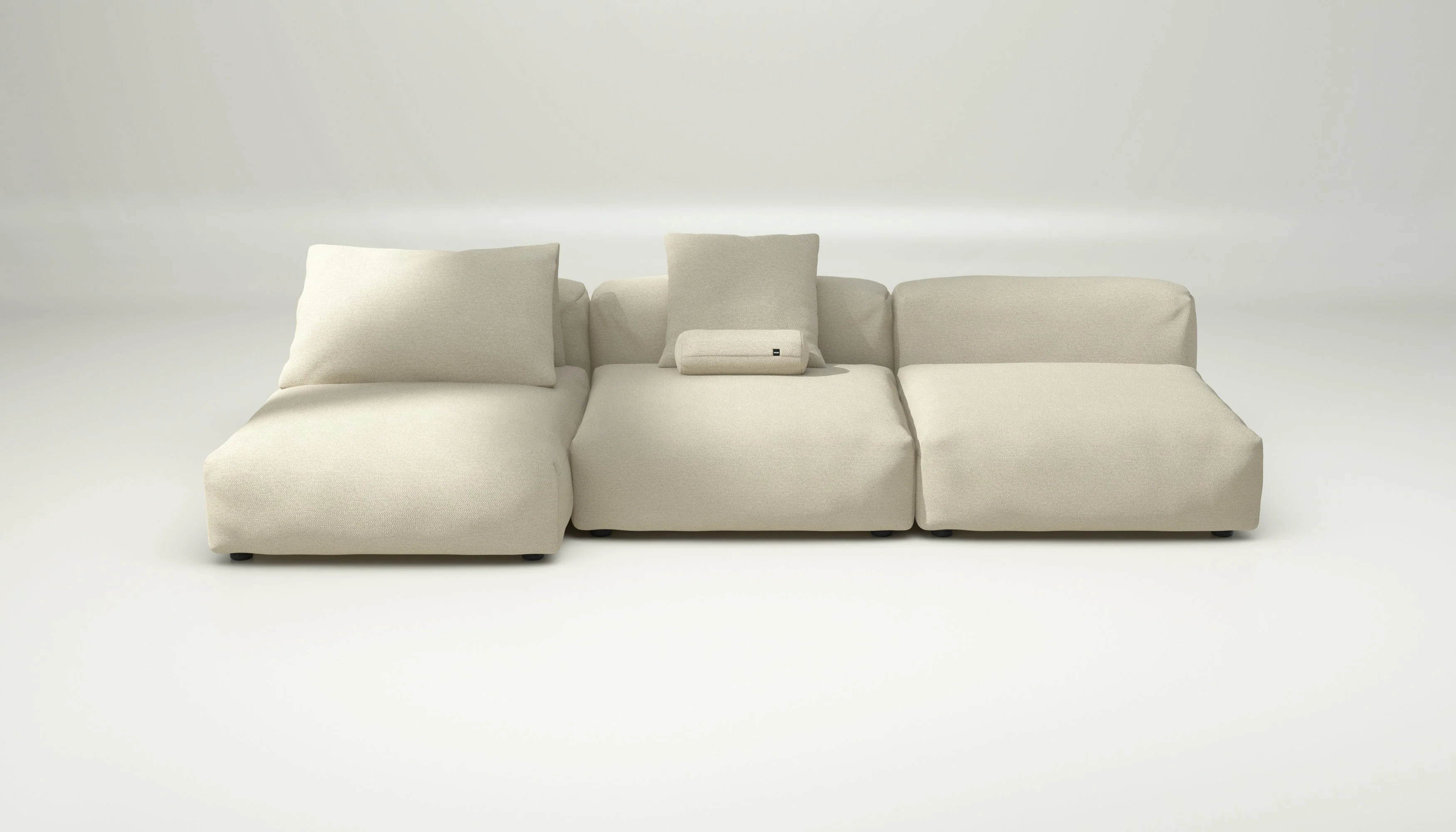vetsak | Sofa Set 04 - Loop Loop - Duna | Modulares Sofa | 5 Sitzer | Big Sofa