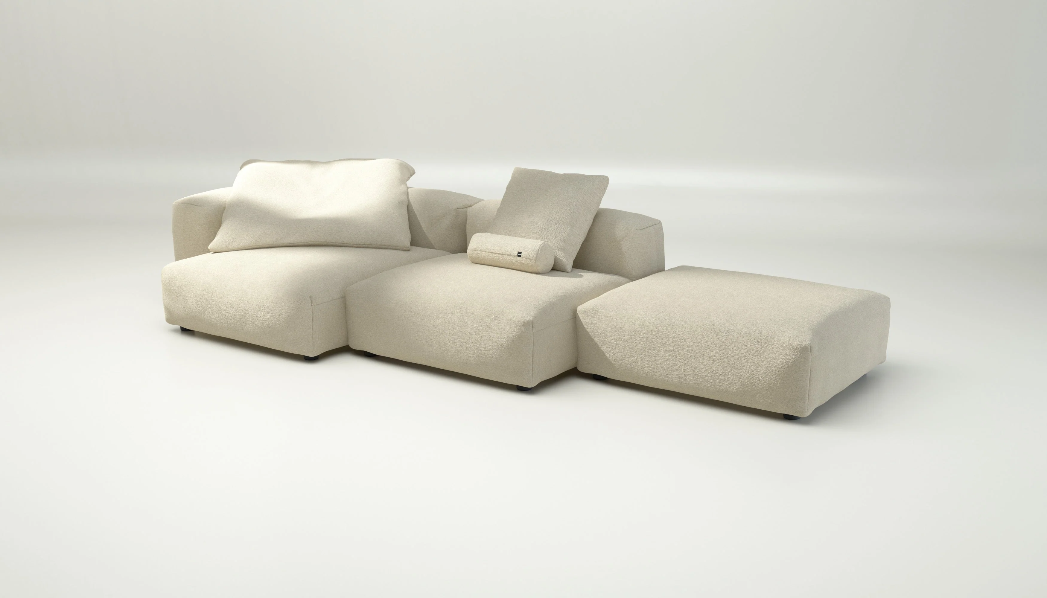 vetsak | Sofa Set 04 - Loop Loop - Duna | Modulares Sofa | 5 Sitzer | Big Sofa - Image 4