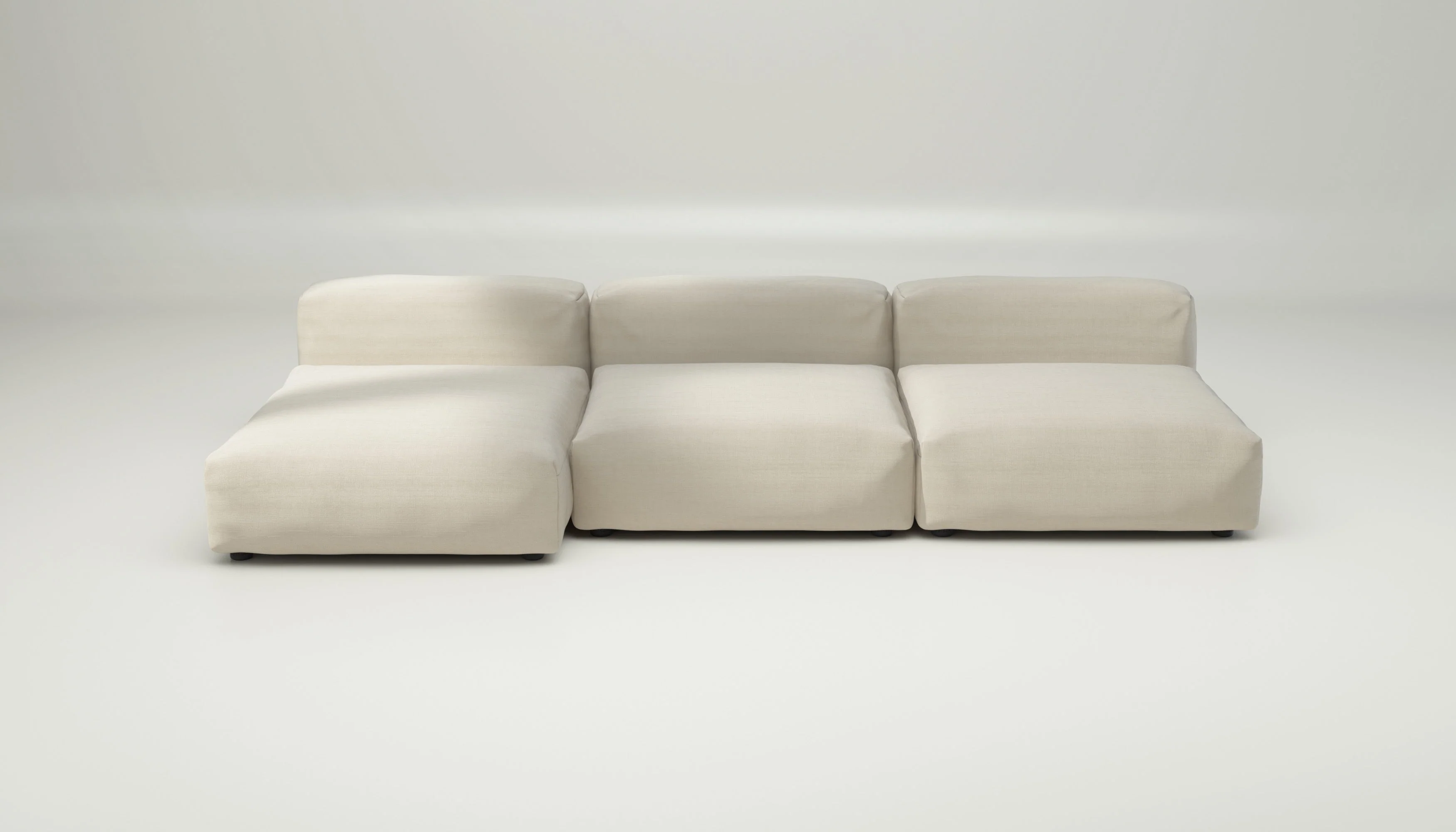 vetsak | Sofa Set 04 - Pique - Beige | Modular Sofa | 5 Seater | Big Sofa - Image 2