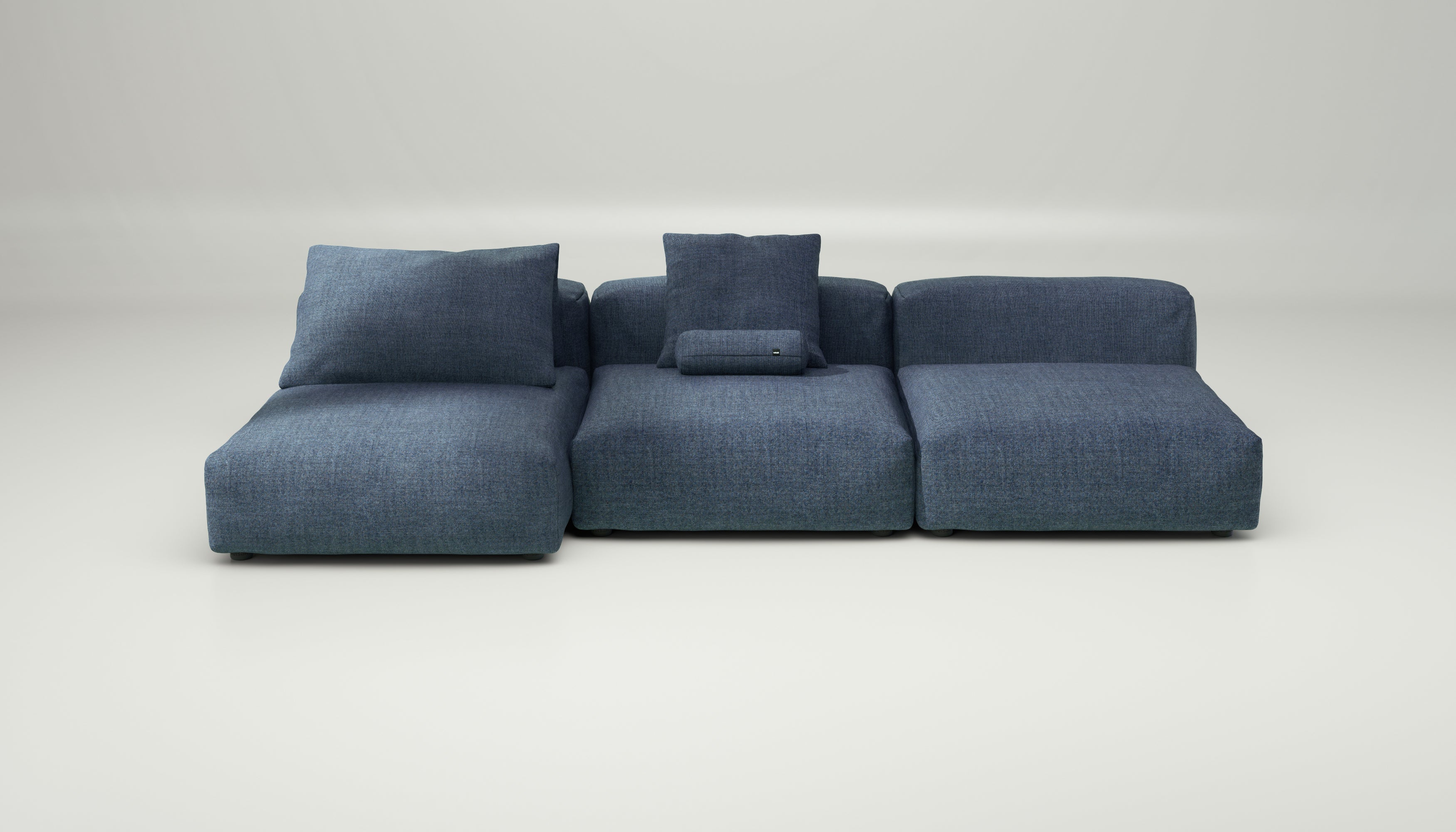 vetsak | Sofa Set 04 - Pique - Dark Blue | Modular Sofa | 5 Seater | Big Sofa