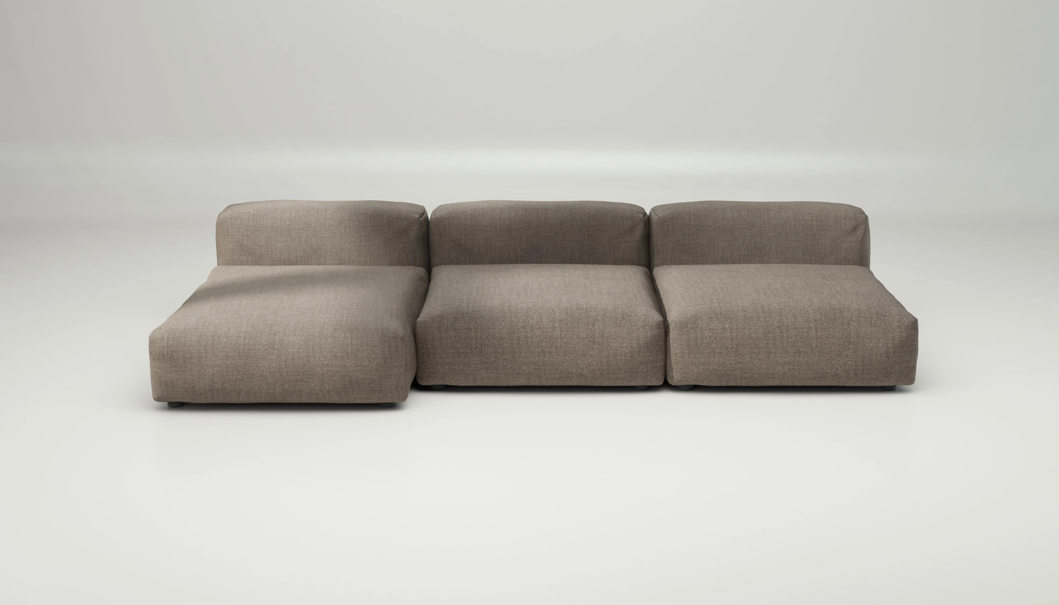 vetsak | Sofa Set 04 - Pique - Stone | Modular Sofa | 5 Seater | Big Sofa - Image 2