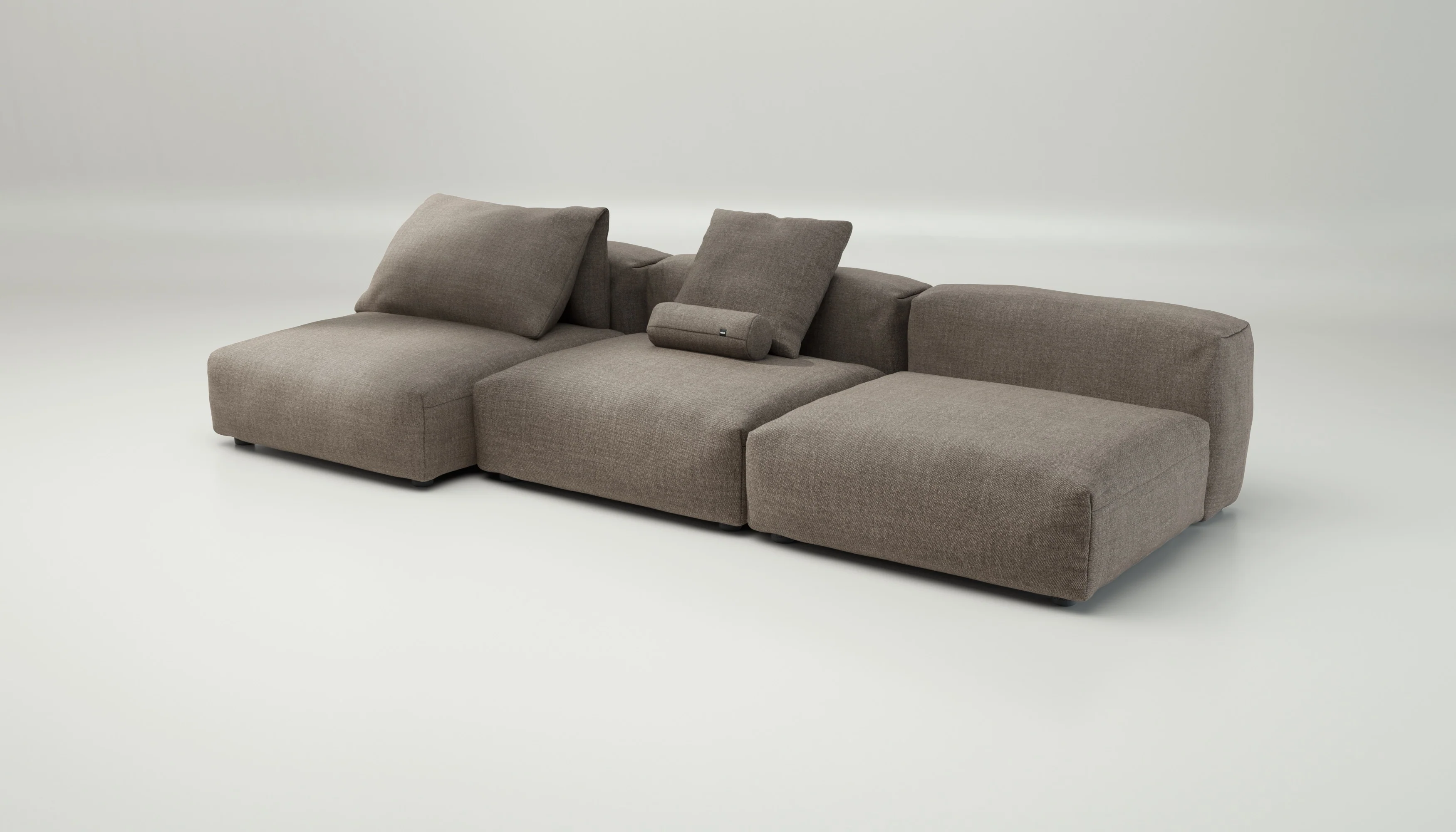 vetsak | Sofa Set 04 - Pique - Stone | Modular Sofa | 5 Seater | Big Sofa - Image 3