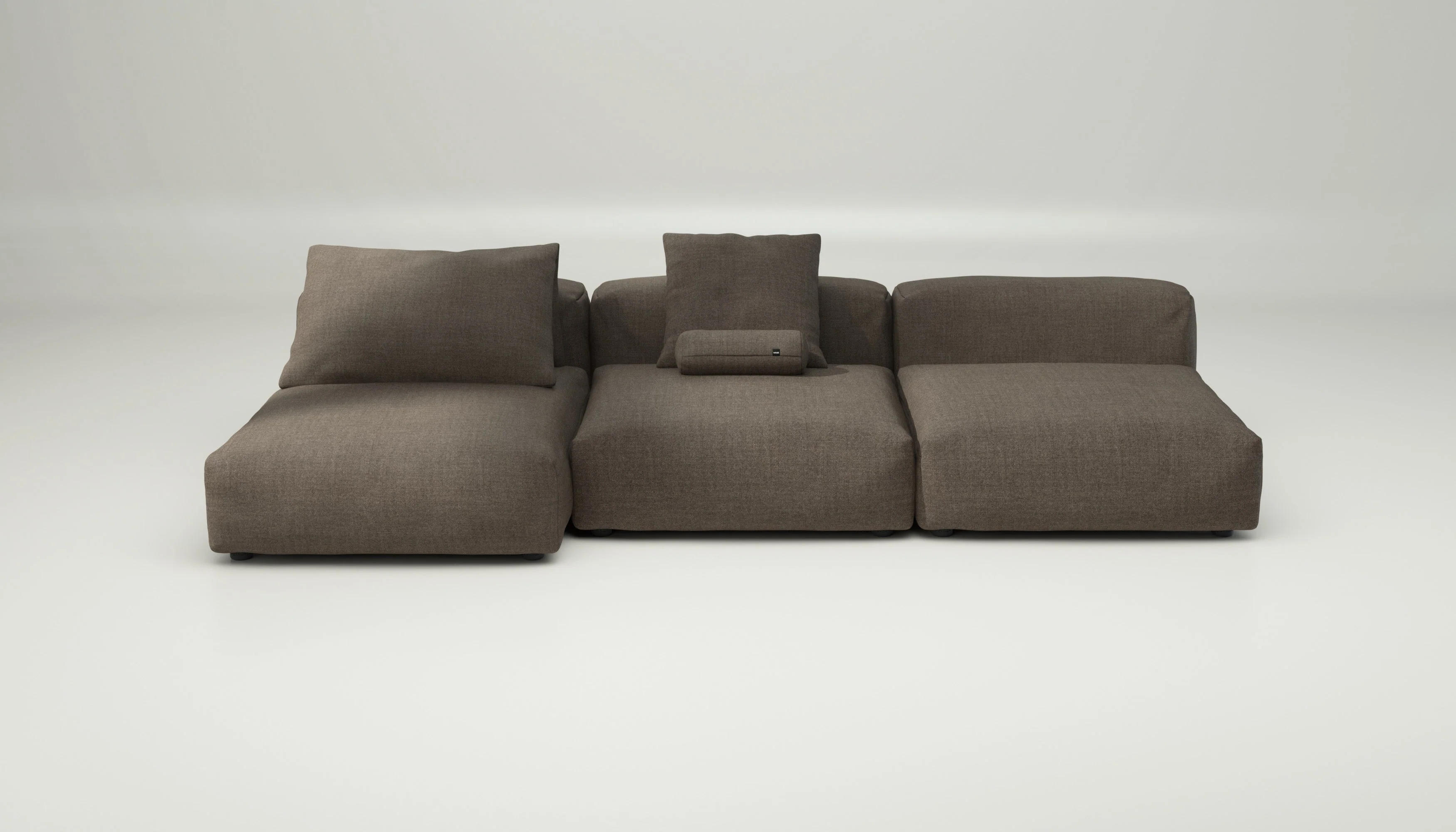 vetsak | Sofa Set 04 - Pique - Taupe | Modular Sofa | 5 Seater | Big Sofa