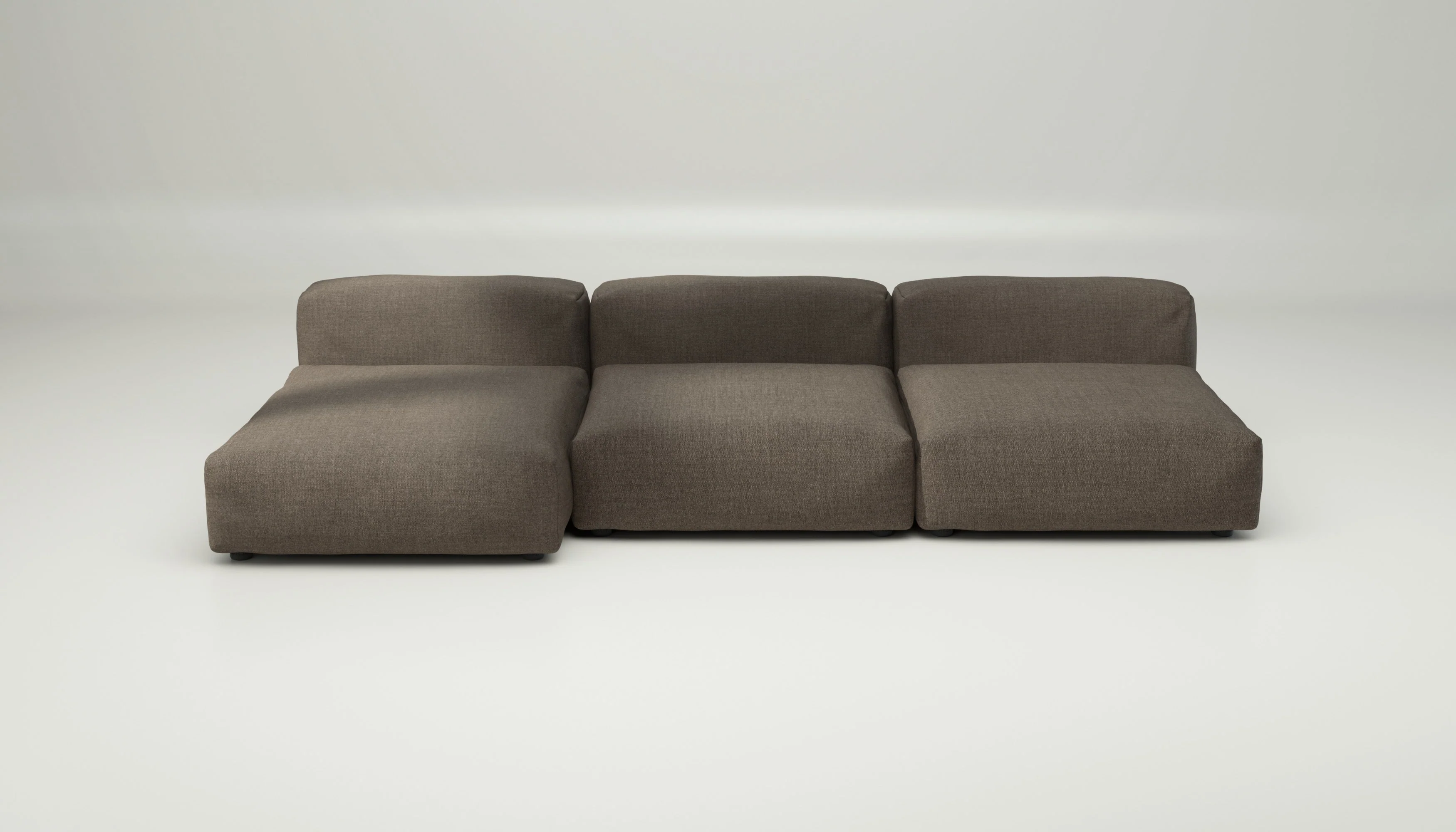 vetsak | Sofa Set 04 - Pique - Taupe | Modular Sofa | 5 Seater | Big Sofa - Image 2