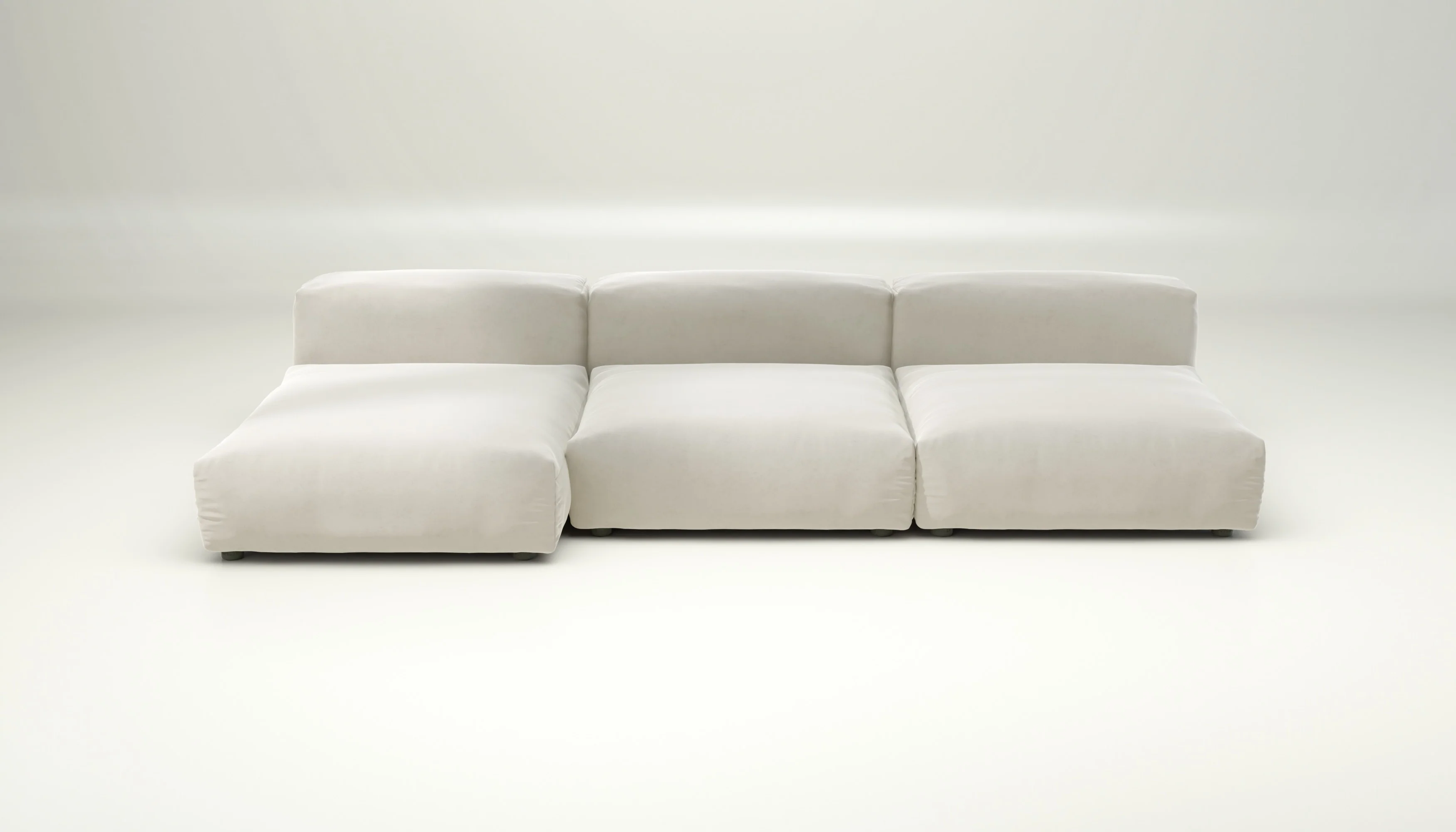 vetsak | Sofa Set 04 - Suave - Pearl | Modular Sofa | 5 Seater | Big Sofa - Image 2