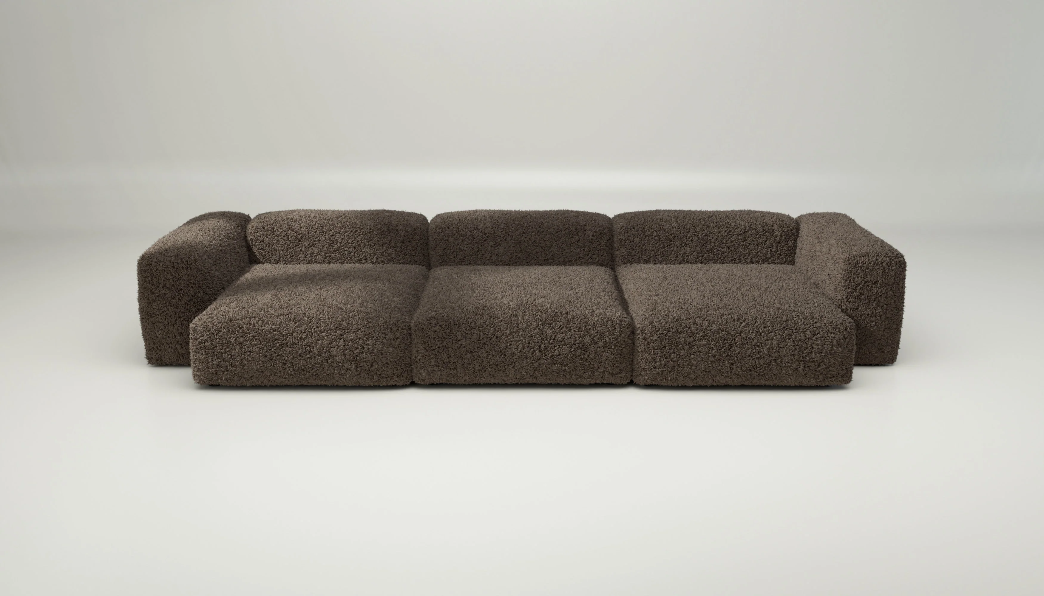 vetsak | Sofa Set 05 - Doodle - Cacao | Modulares Sofa | 5 Sitzer | Big Sofa | Ecksofa - Image 2