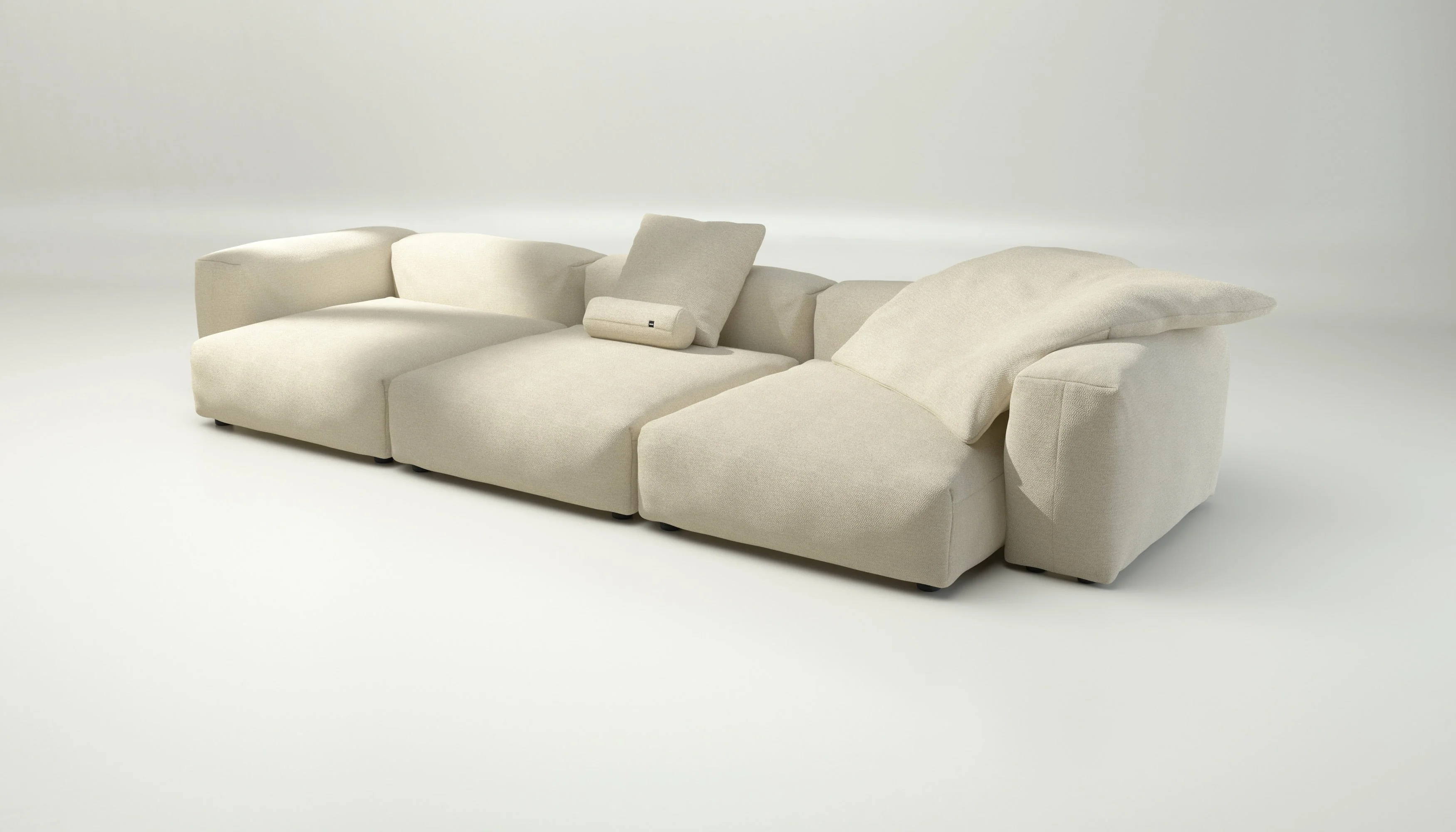 vetsak | Sofa Set 05 - Loop Loop - Duna | Modulares Sofa | 5 Sitzer | Big Sofa | Ecksofa - Image 3