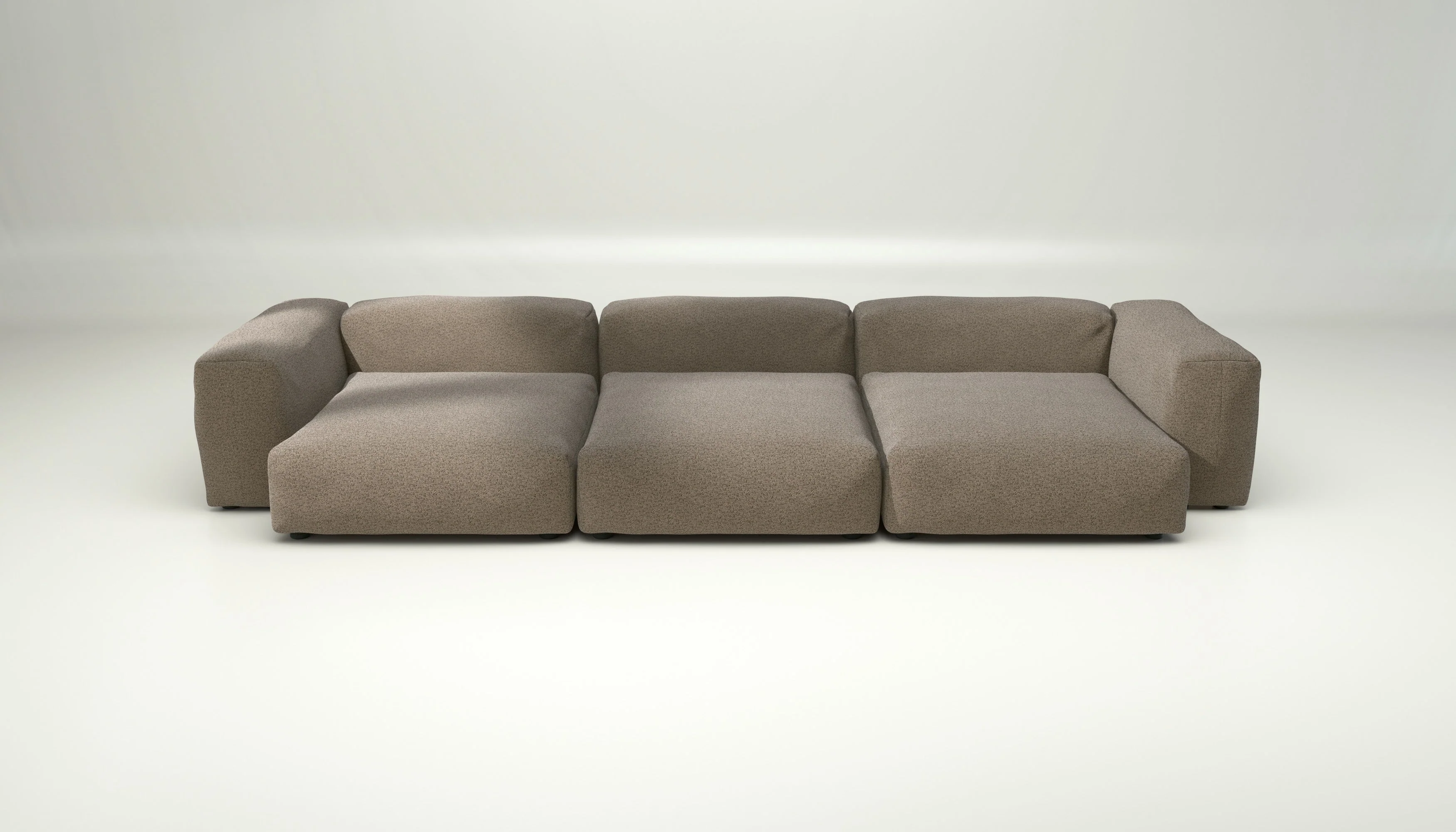 vetsak | Sofa Set 05 - Loop Loop - Taupe | Modulares Sofa | 5 Sitzer | Big Sofa | Ecksofa - Image 2