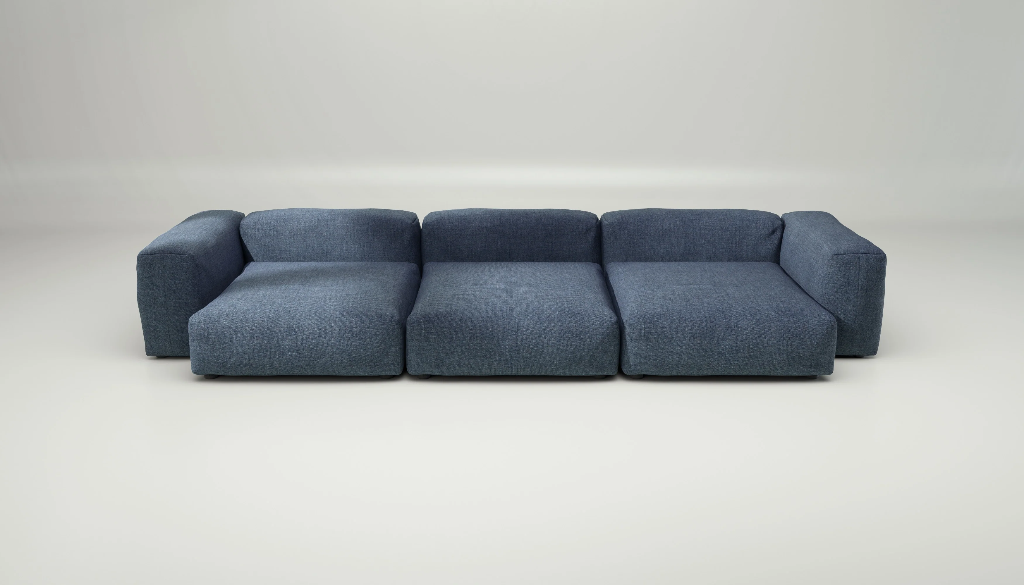 vetsak | Sofa Set 05 - Pique - Dark Blue | Modular Sofa | 5 Seater | Big Sofa | Corner Sofa - Image 2