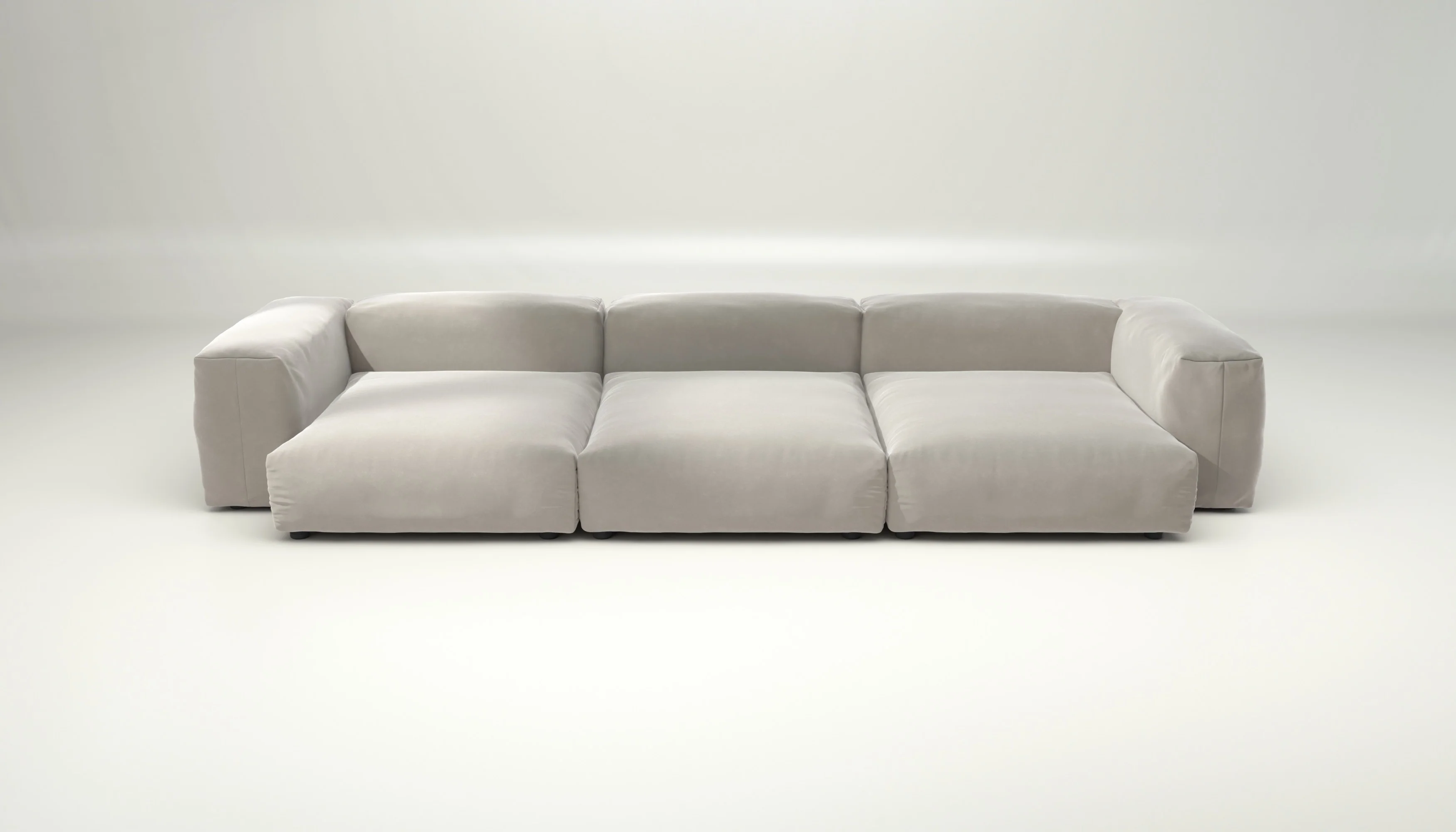vetsak | Sofa Set 05 - Suave - Clay | Modulares Sofa | 5 Sitzer | Big Sofa | Ecksofa - Image 2