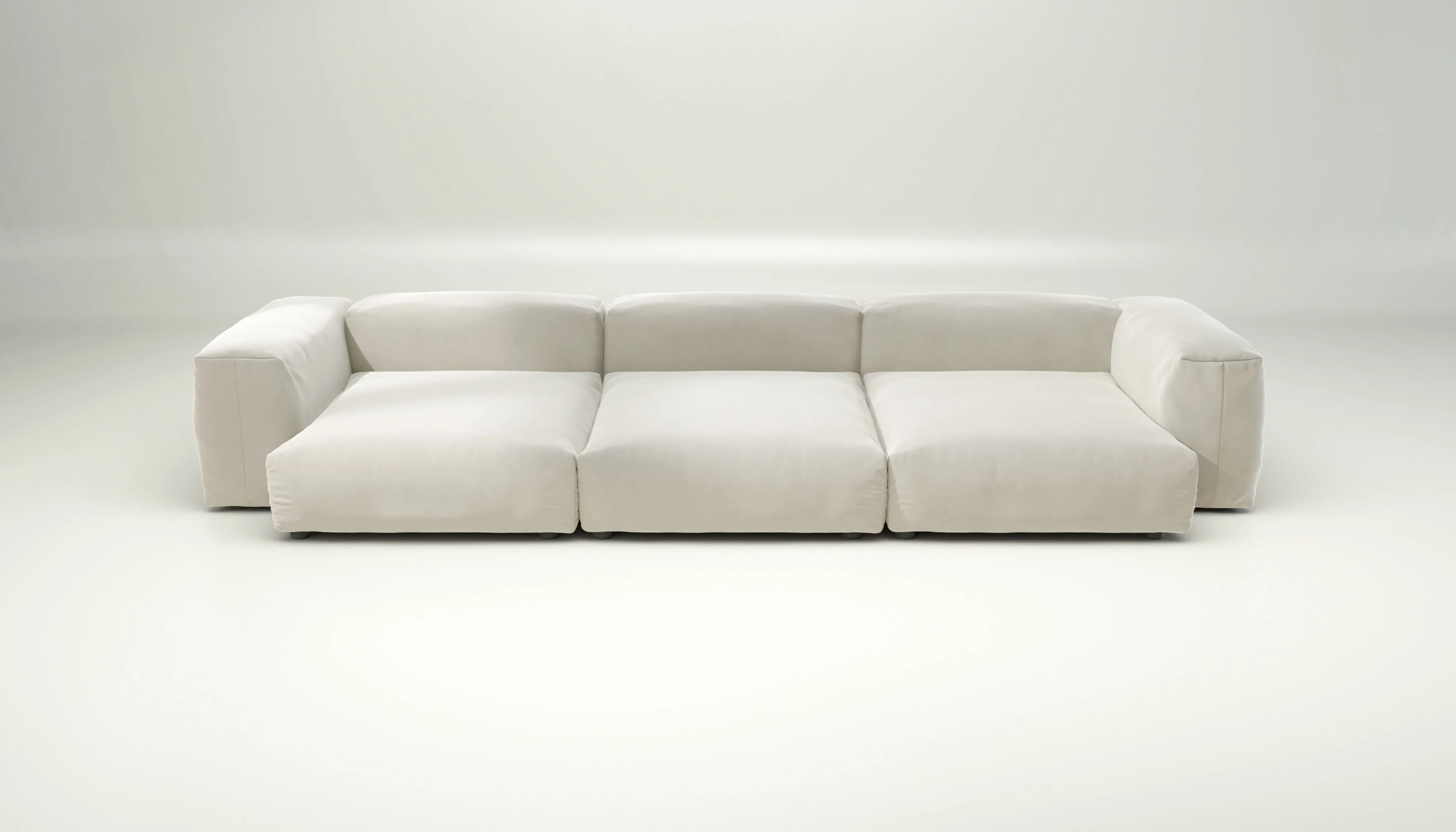 vetsak | Sofa Set 05 - Suave - Pearl | Modular Sofa | 5 Seater | Big Sofa | Corner Sofa - Image 2