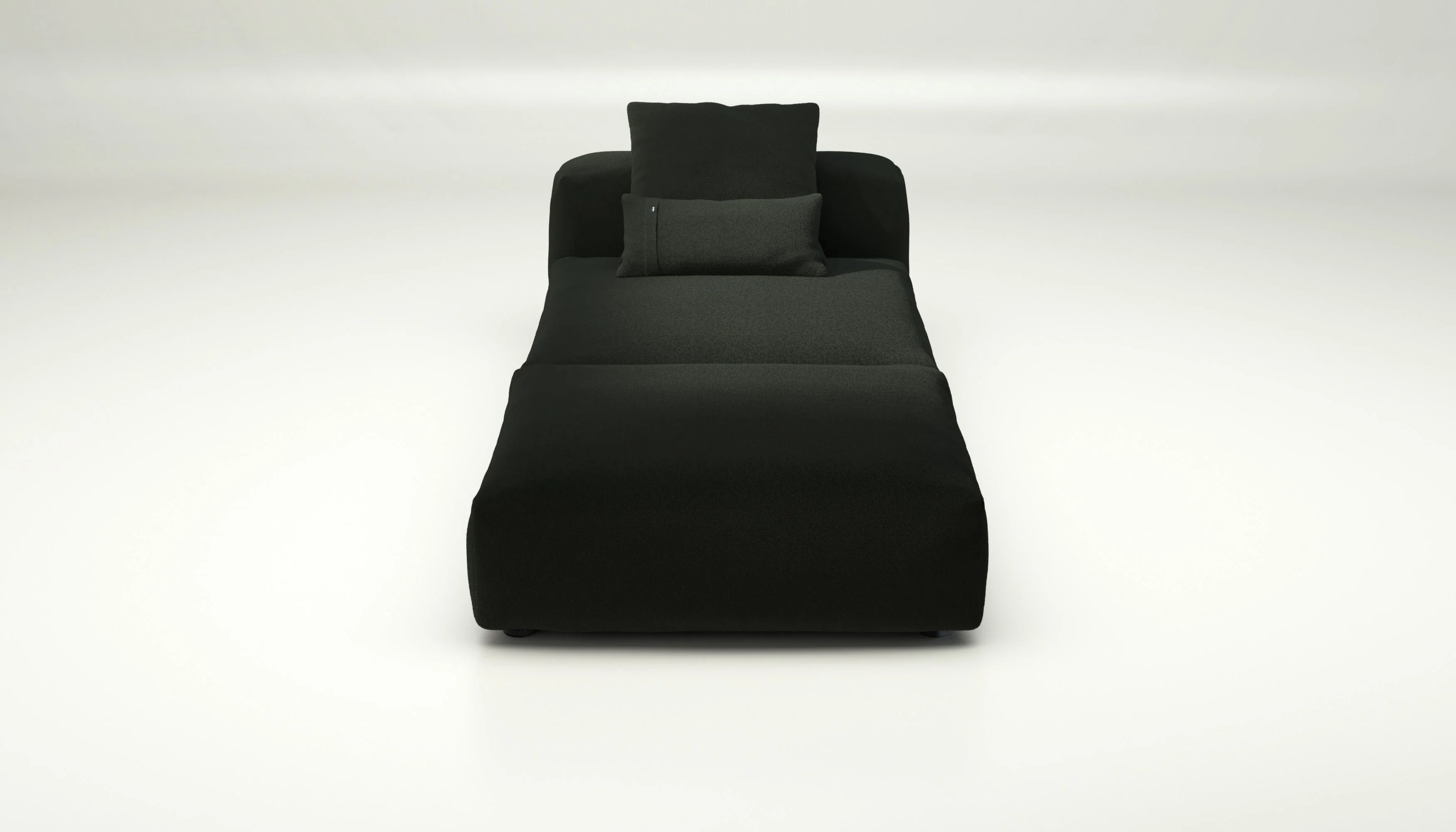 vetsak | Sofa Set 07 - Sun Lounger - Loop Loop - Mousse | Modulares Sofa | 2 Sitzer | Daybed | Chaiselounge