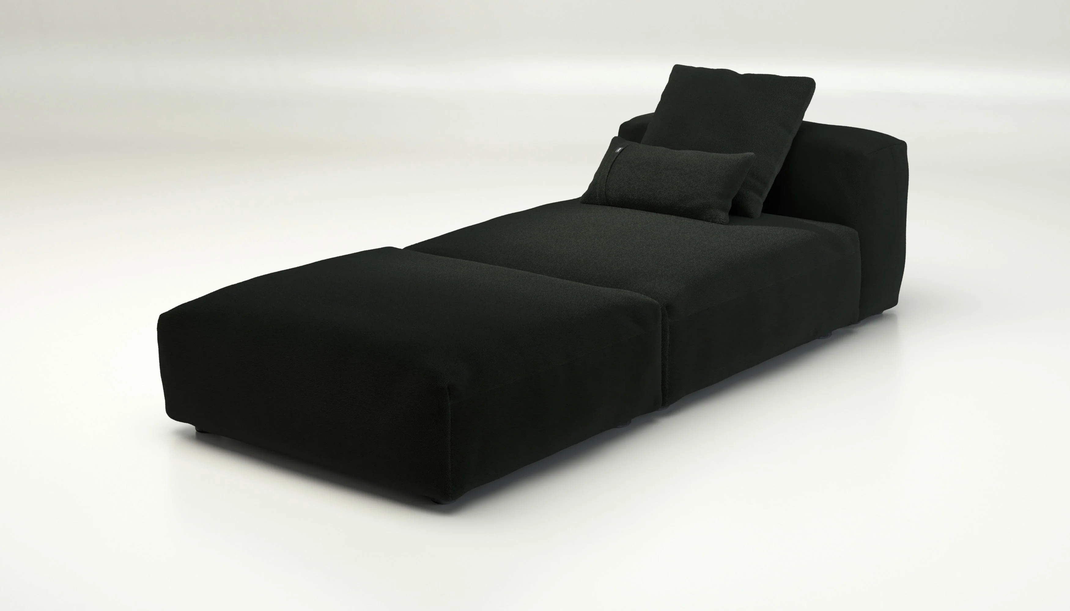 vetsak | Sofa Set 07 - Sun Lounger - Loop Loop - Mousse | Modulares Sofa | 2 Sitzer | Daybed | Chaiselounge - Image 3