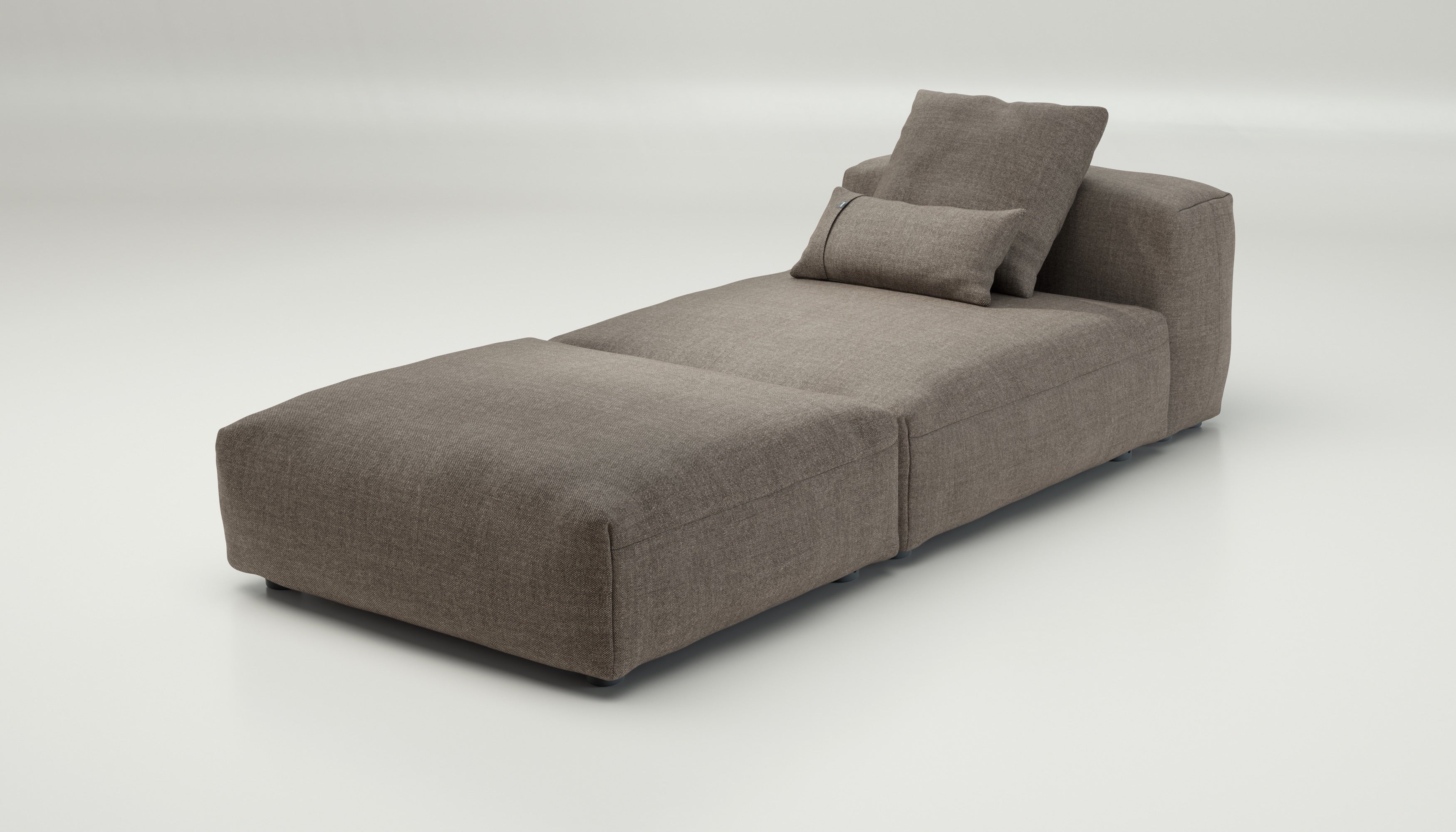 vetsak | Sofa Set 07 - Sun Lounger - Pique - Stone | Modular Sofa | 2 Seater | Daybed | Chaiselounge - Image 3