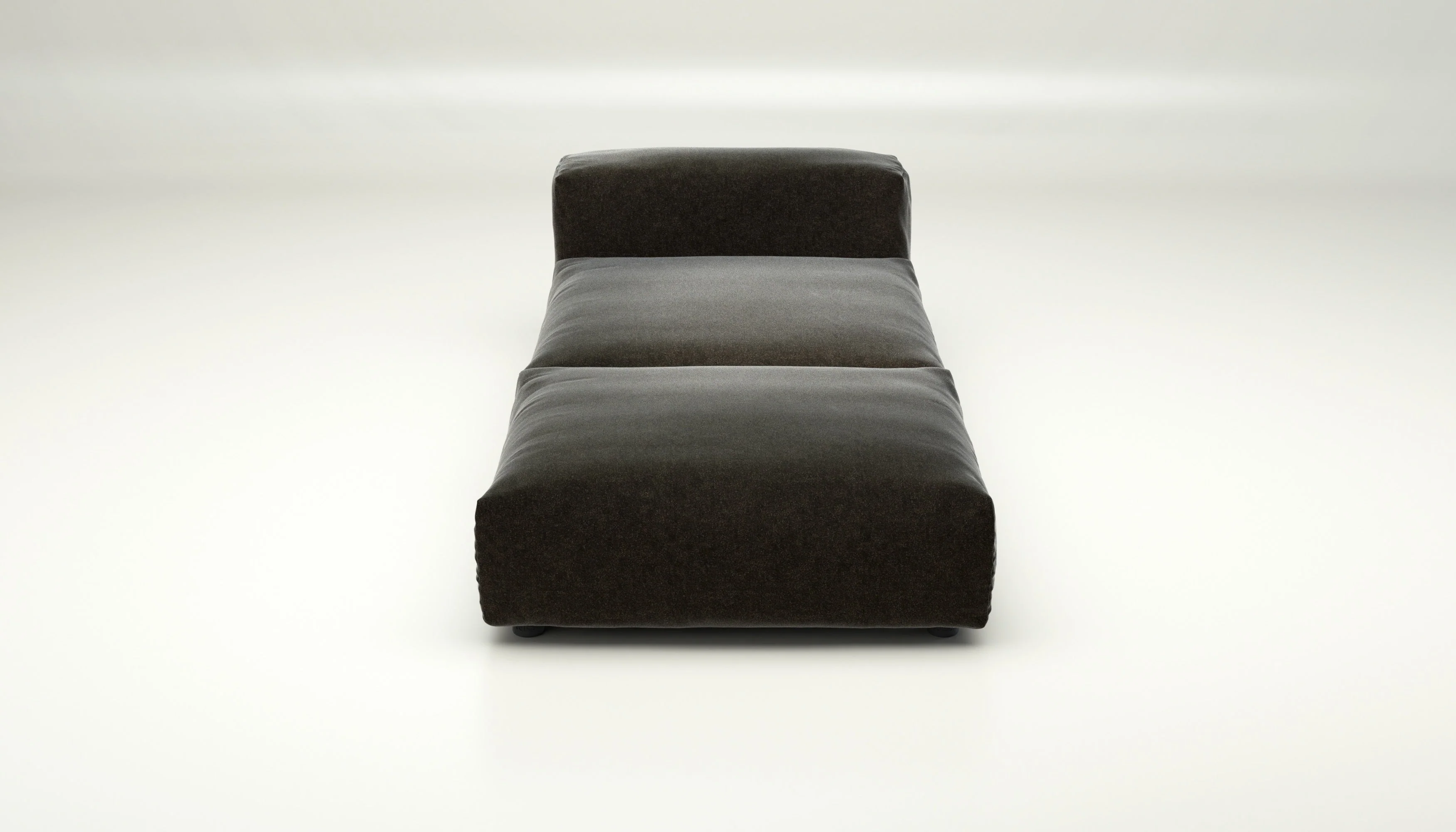 vetsak | Sofa Set 07 - Sun Lounger - Suave - Anthracite | Modular Sofa | 2 Seater | Daybed | Chaiselounge - Image 2