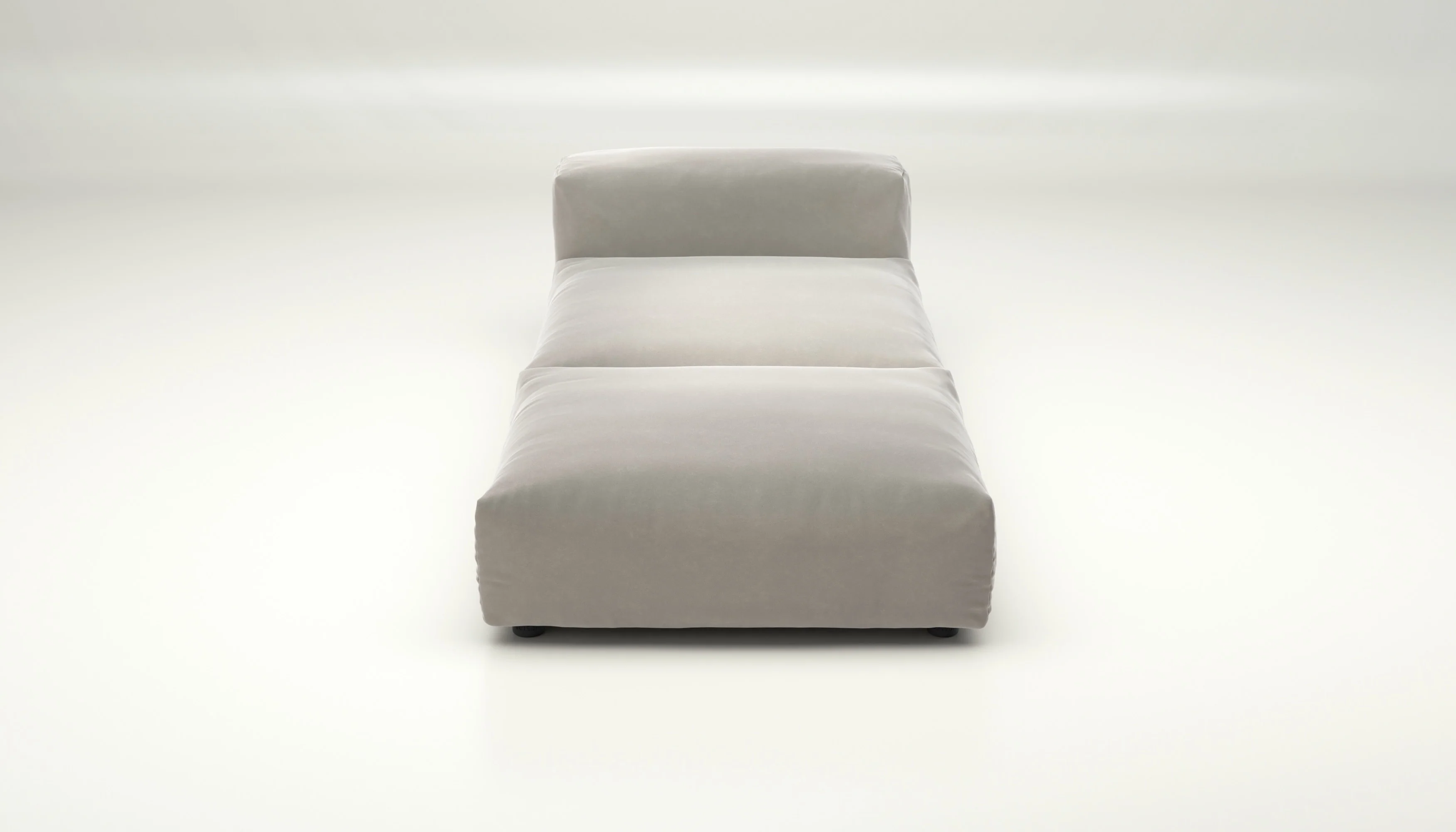 vetsak | Sofa Set 07 - Sun Lounger - Suave - Clay | Modulares Sofa | 2 Sitzer | Daybed | Chaiselounge - Image 2