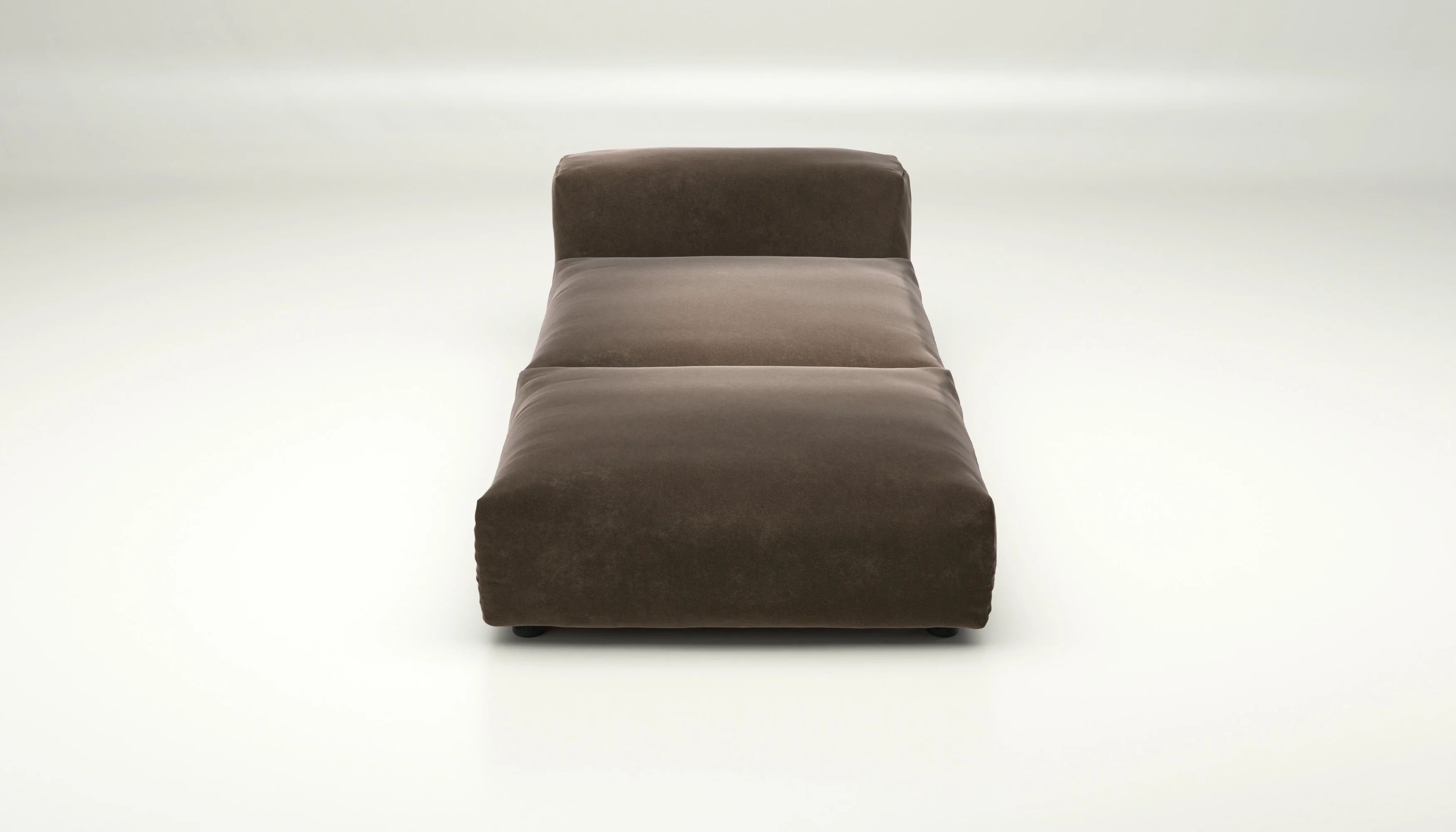 vetsak | Sofa Set 07 - Sun Lounger - Suave - Espresso | Modulares Sofa | 2 Sitzer | Daybed | Chaiselounge - Image 2