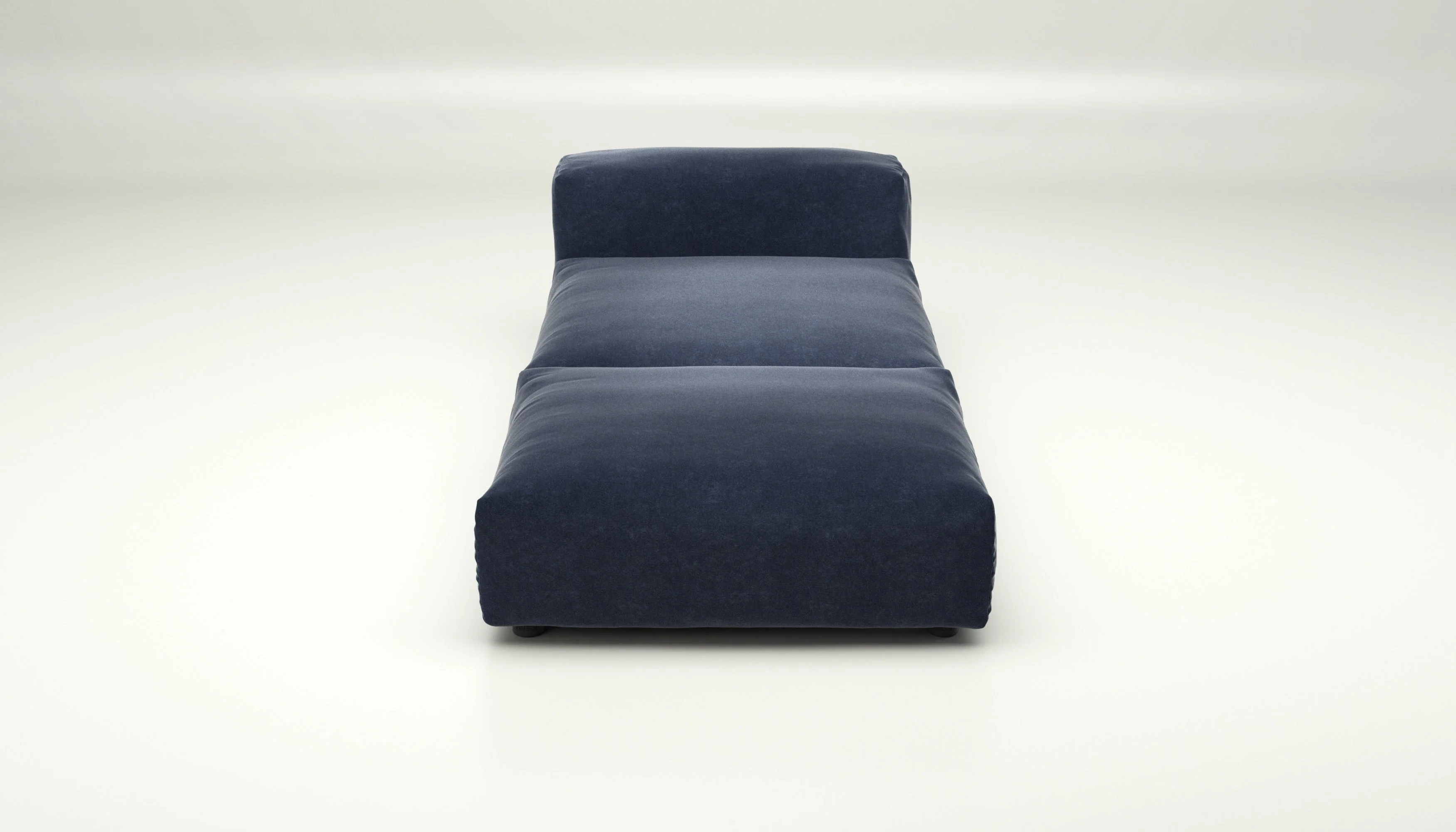 vetsak | Sofa Set 07 - Sun Lounger - Suave - Navy | Modulares Sofa | 2 Sitzer | Daybed | Chaiselounge - Image 2