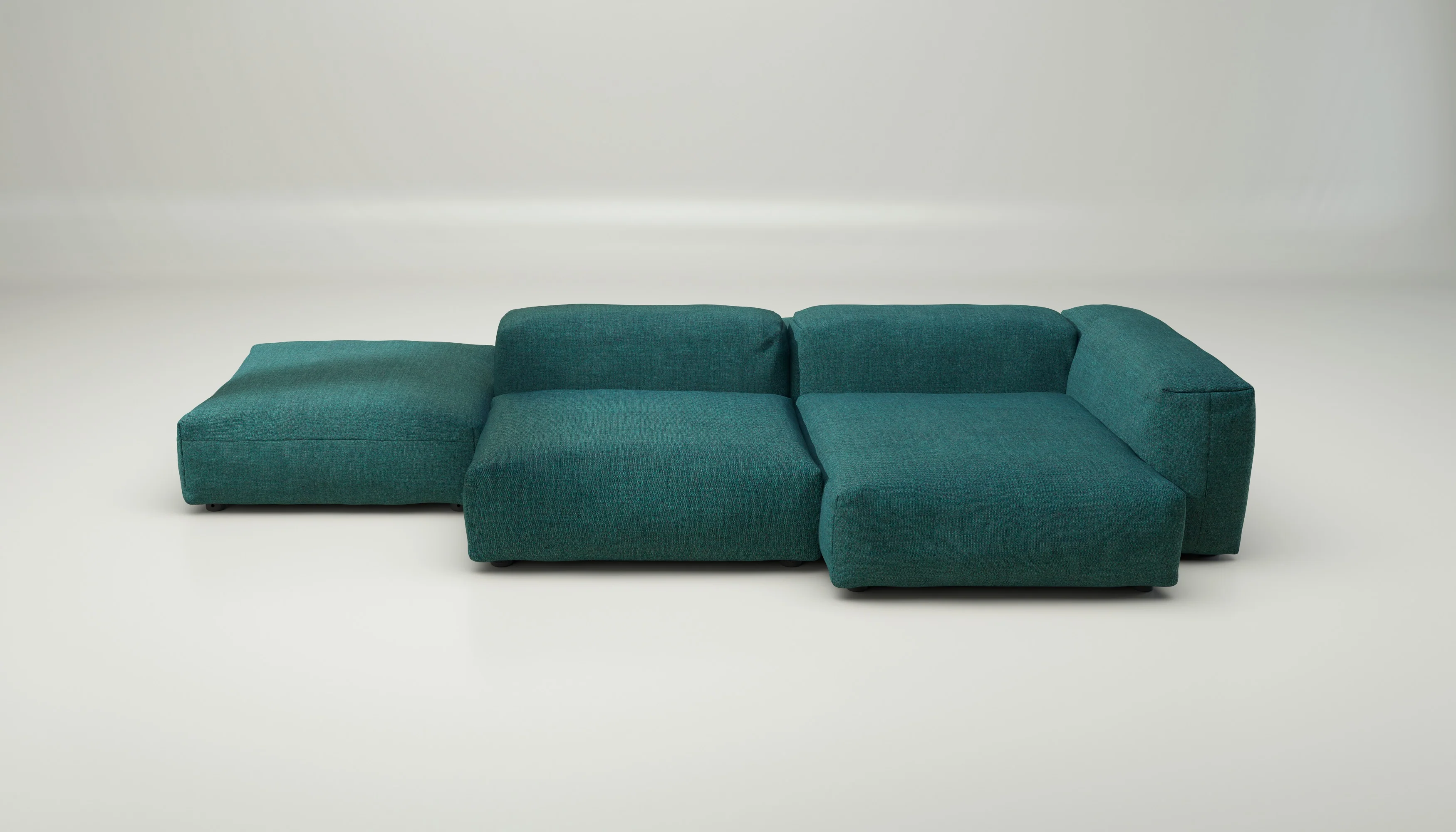 vetsak | Sofa Set 09 - The Island - Pique - Cedar | Modular Sofa | 7 Seater | Sofa Island - Image 2