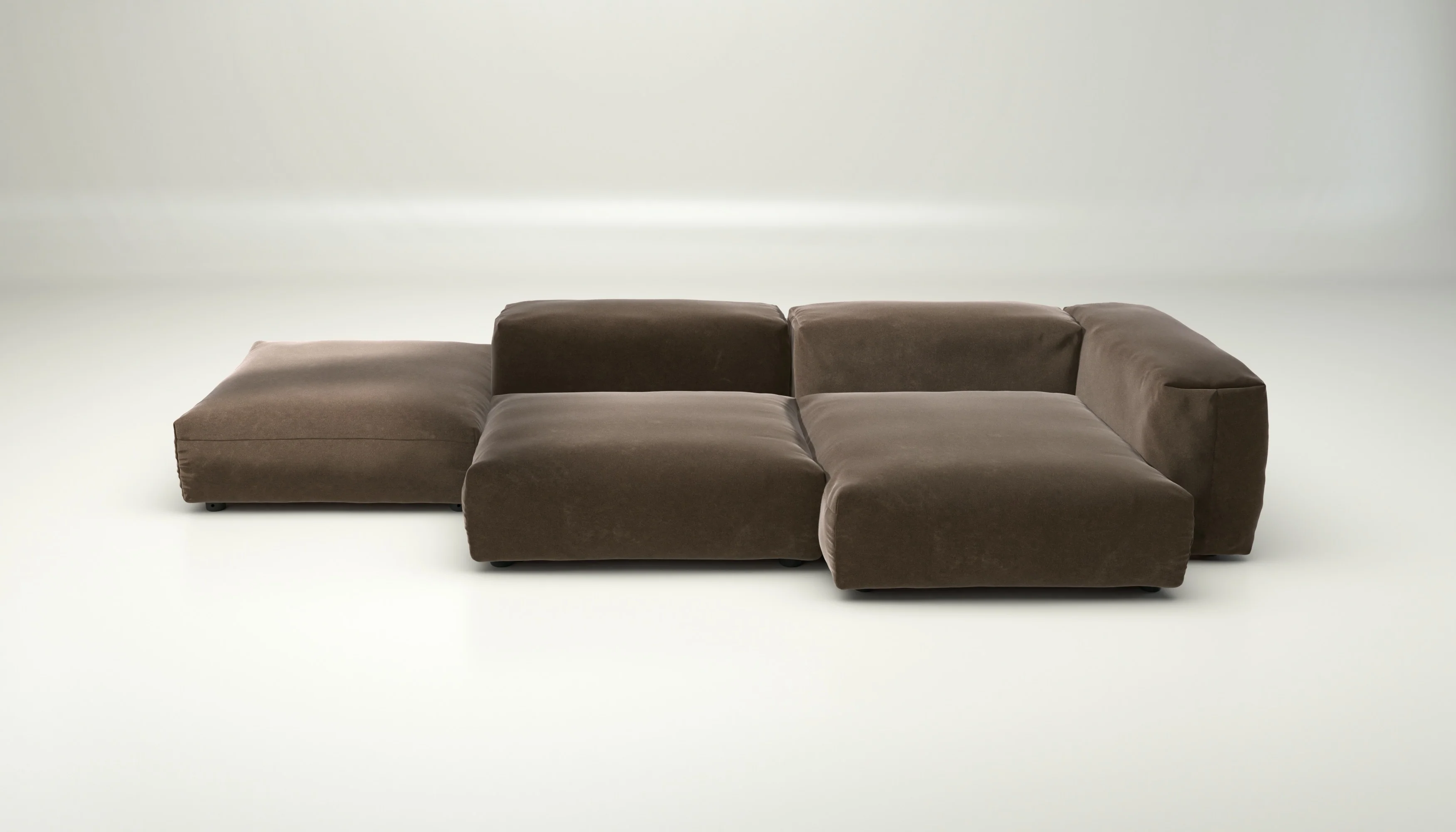 vetsak | Sofa Set 09 - The Island - Suave - Espresso | Modulares Sofa | 7 Sitzer | Sofa Island - Image 2