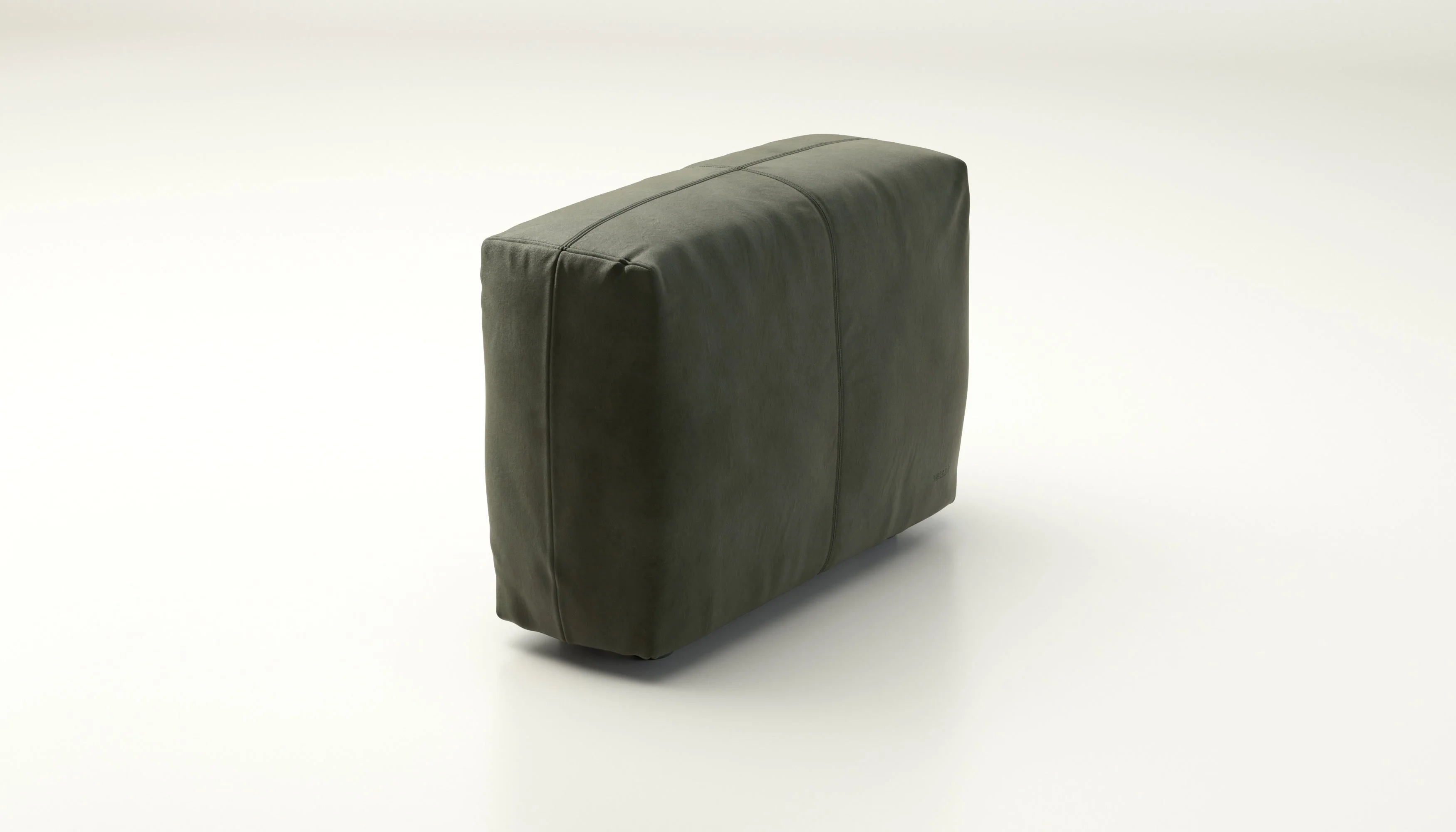 vetsak | Sofa Side Medium - Leather - Olive
